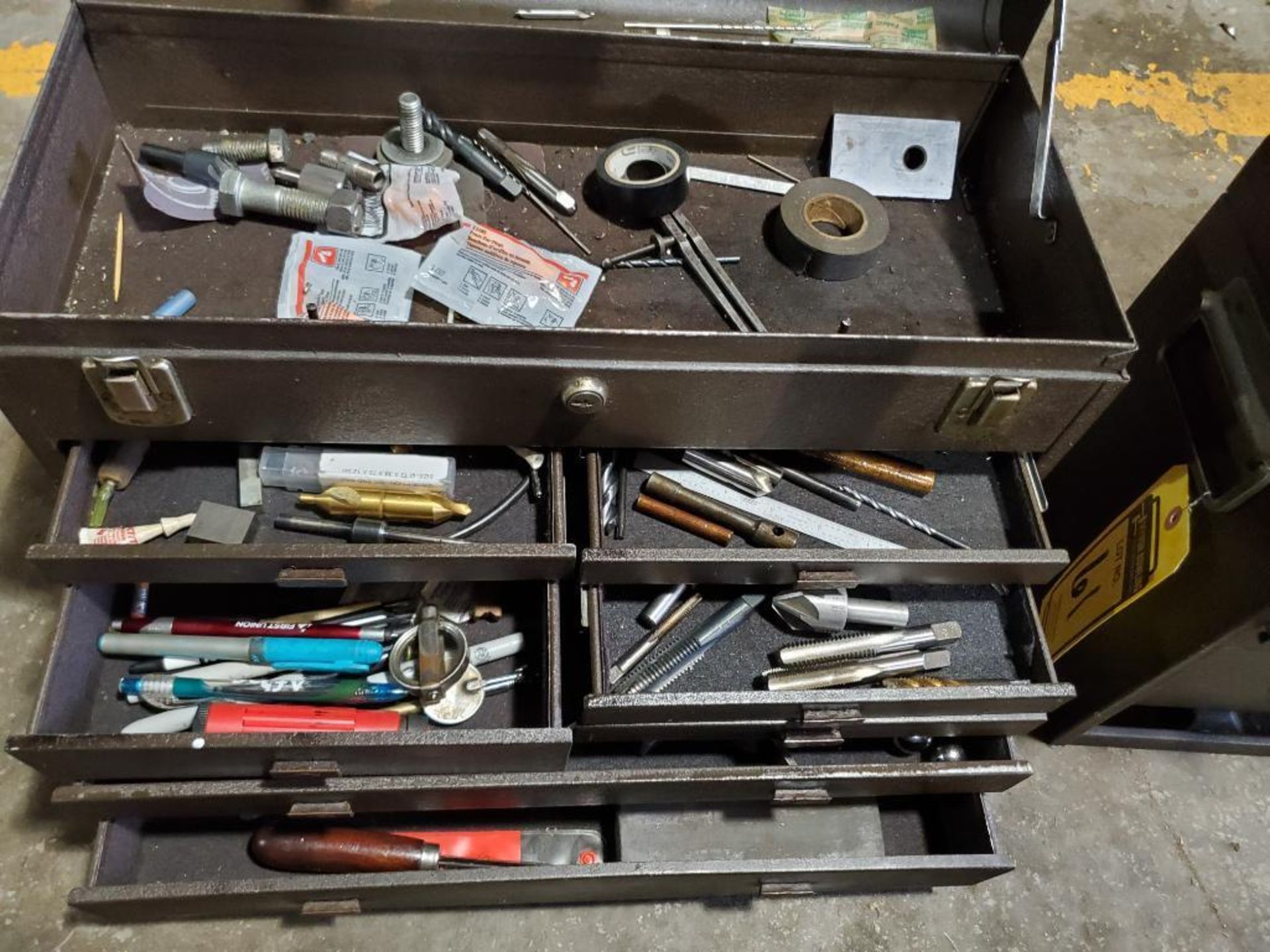 (3) TOOLBOXES WITH CONTENTS: (2) KENNEDY, (1) MASTER CRAFT - Image 2 of 4