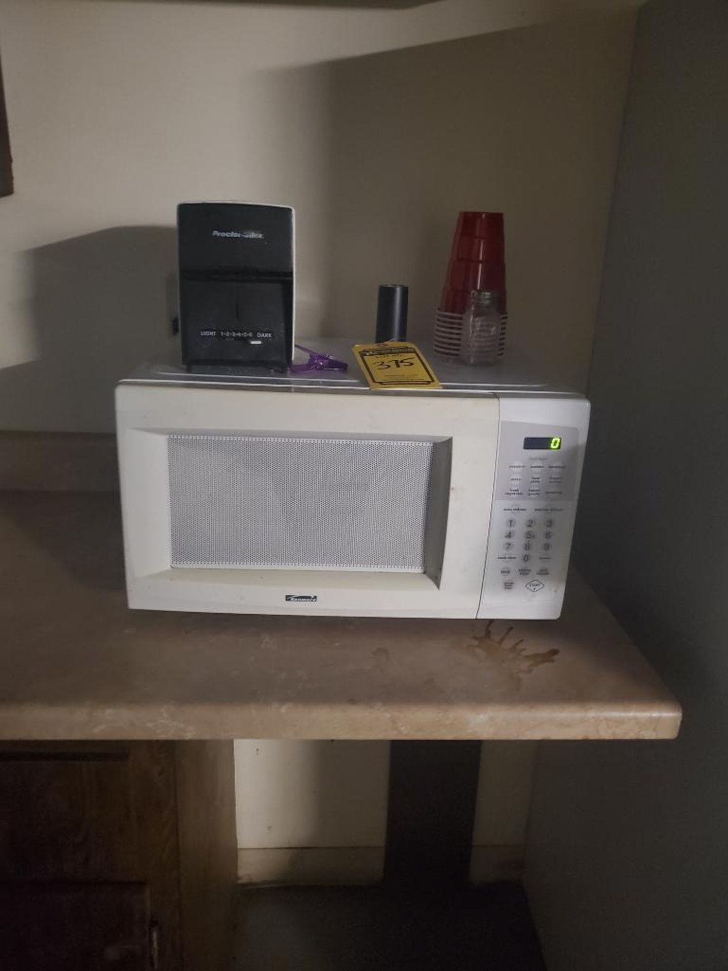 REFRIGERATOR & MICROWAVE - Image 2 of 2