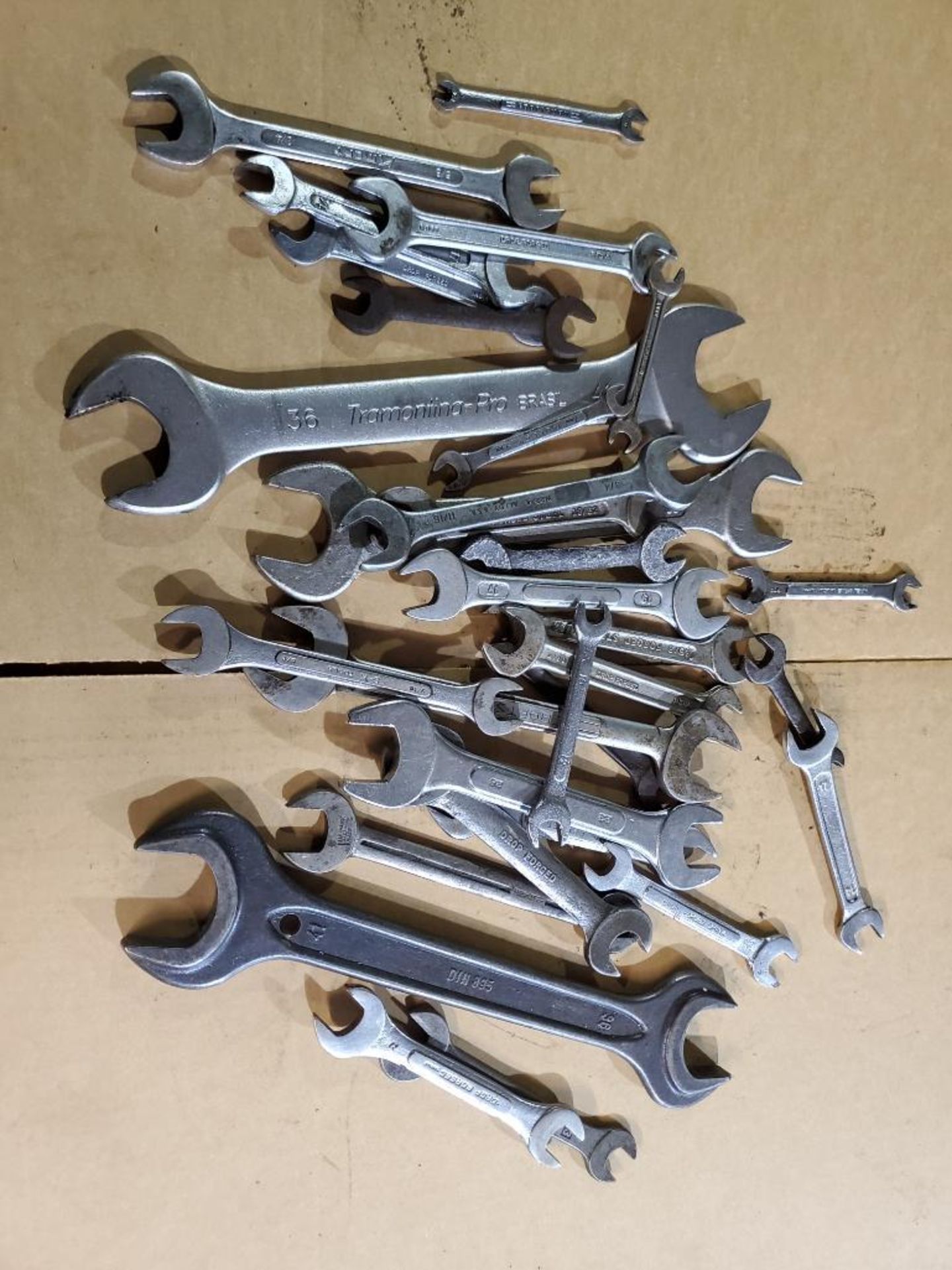 ASSORTED OPEN END WRENCHES