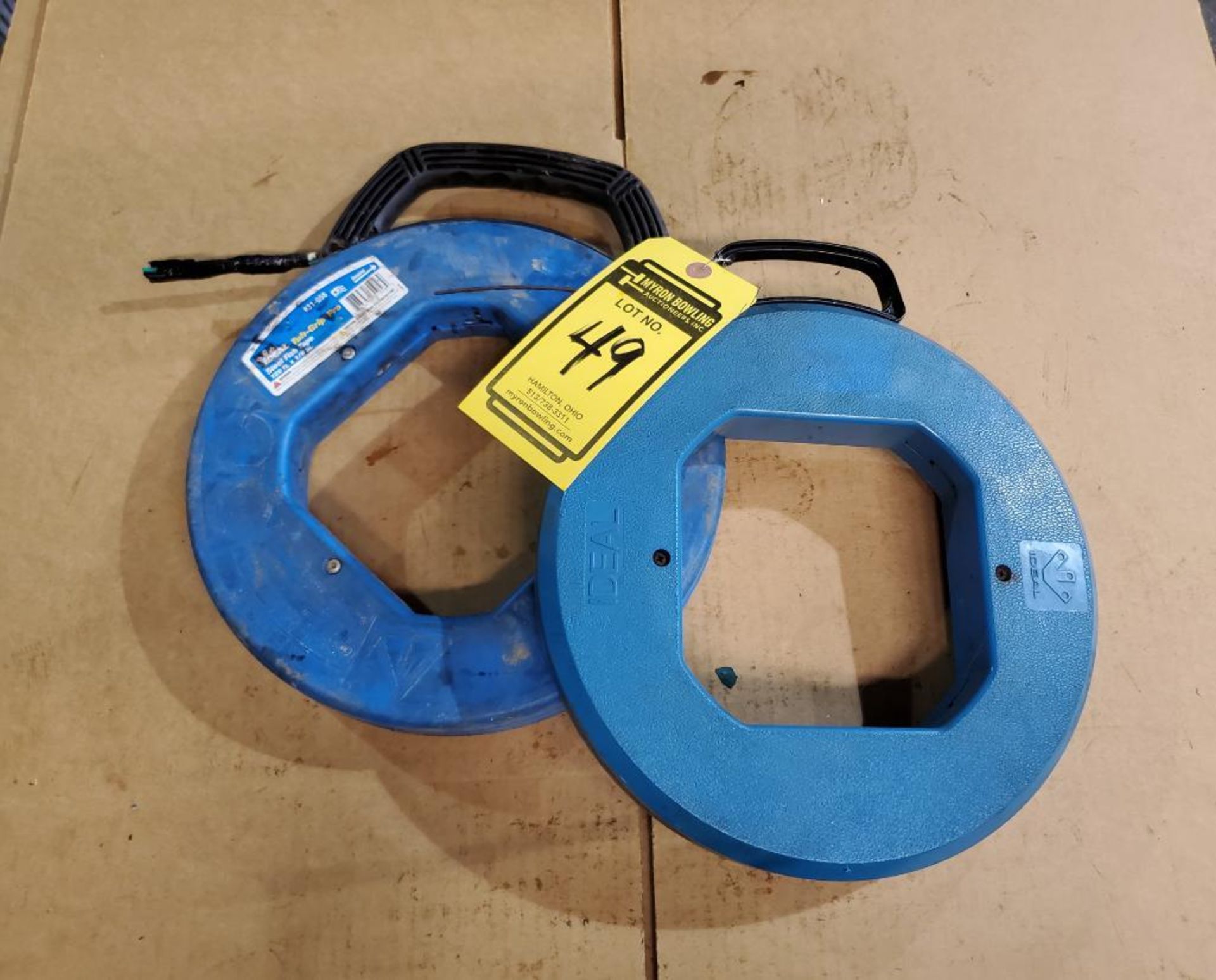 (2) IDEAL FISH STEEL TAPE