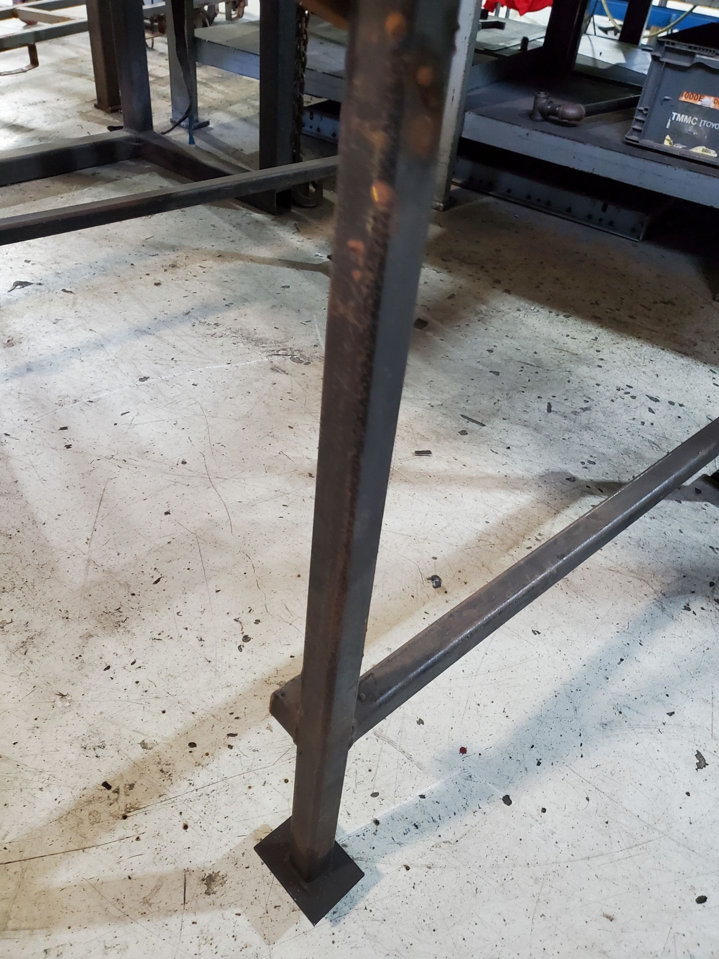 60'' X 48'' X 3/4'' STEEL WELDING TABLE - Image 4 of 4