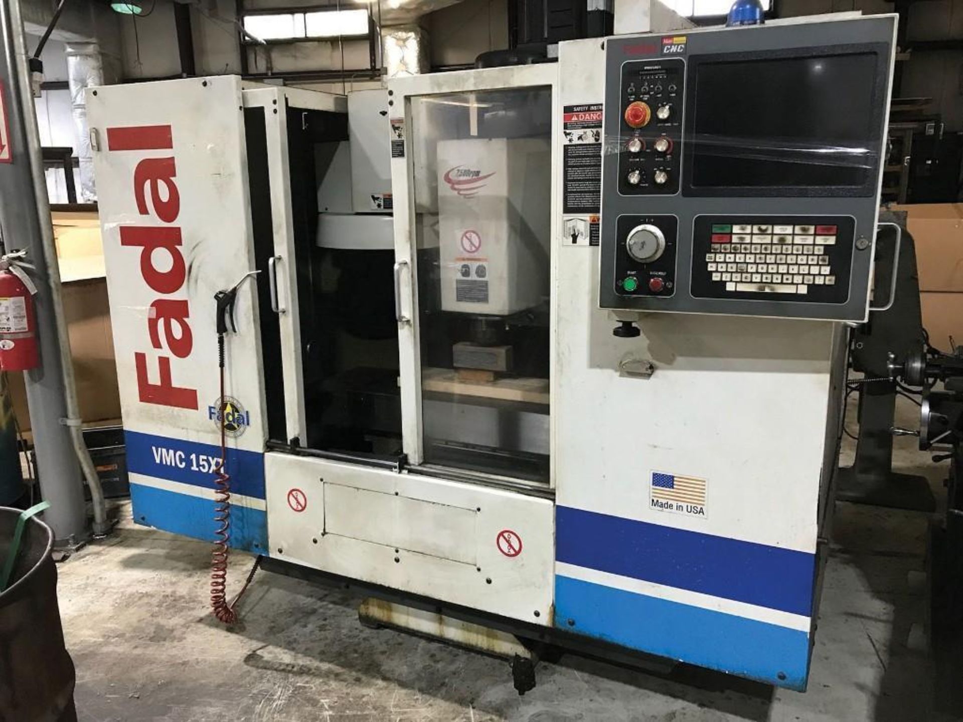 2006 FADAL VMC15XT CNC VERTICAL MACHINING CENTER, S/N 032006058915 - Image 2 of 5