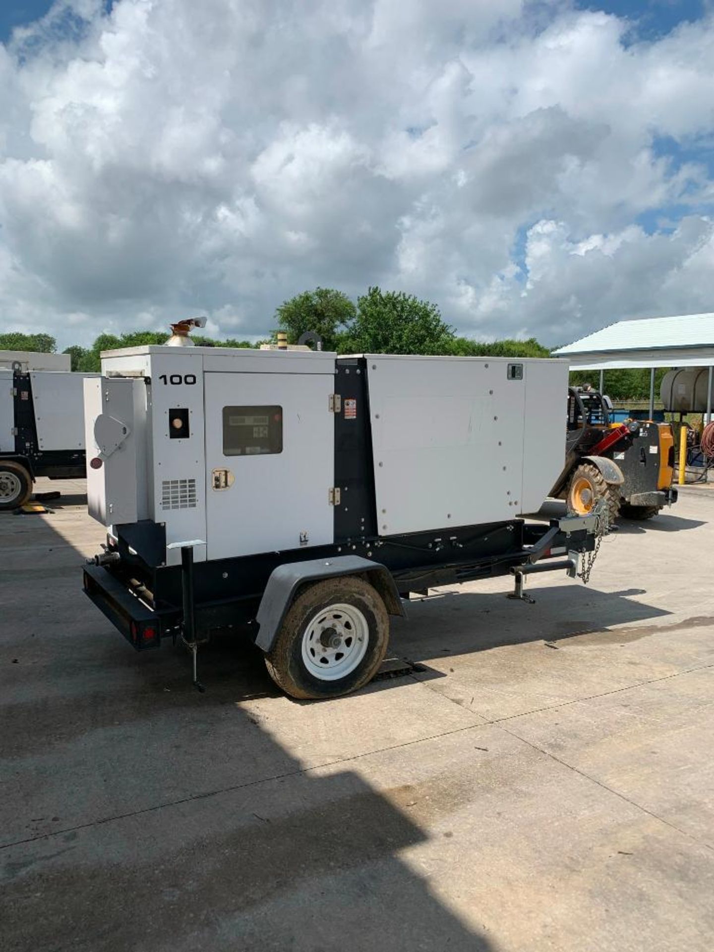 2014 HI POWER PG250NG/LPG 230 KVA TOWABLE GENERATOR, UNIT# NC-41400028, DOOSAN/PSI ENGINE, VIN# 1M9P - Image 3 of 4