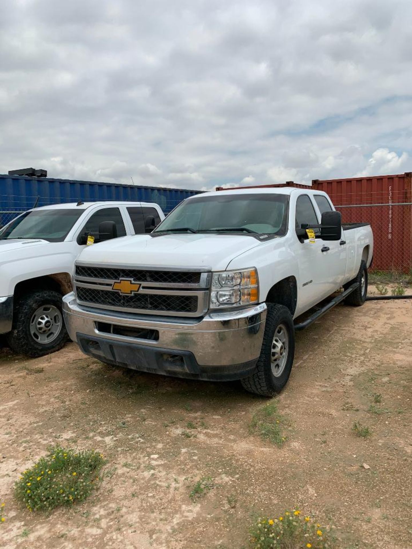 2014 CHEVROLET 2500 HD 4X4 PICK-UP TRUCK, CREW CAB, DURAMAX 6.6 HD DIESEL ENGINE, VIN# 1GC1KVC80EF19