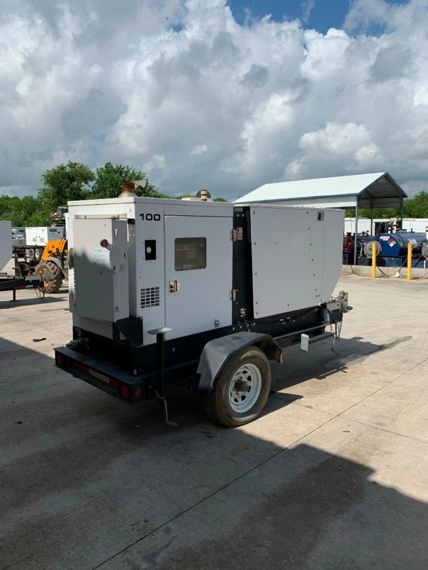 2016 GENERAC PG100NG/LPG 100 KVA TOWABLE GENERATOR, UNIT# NA-1201322, PSI ENGINE, VIN# 5AJGS1314GB20 - Image 11 of 11