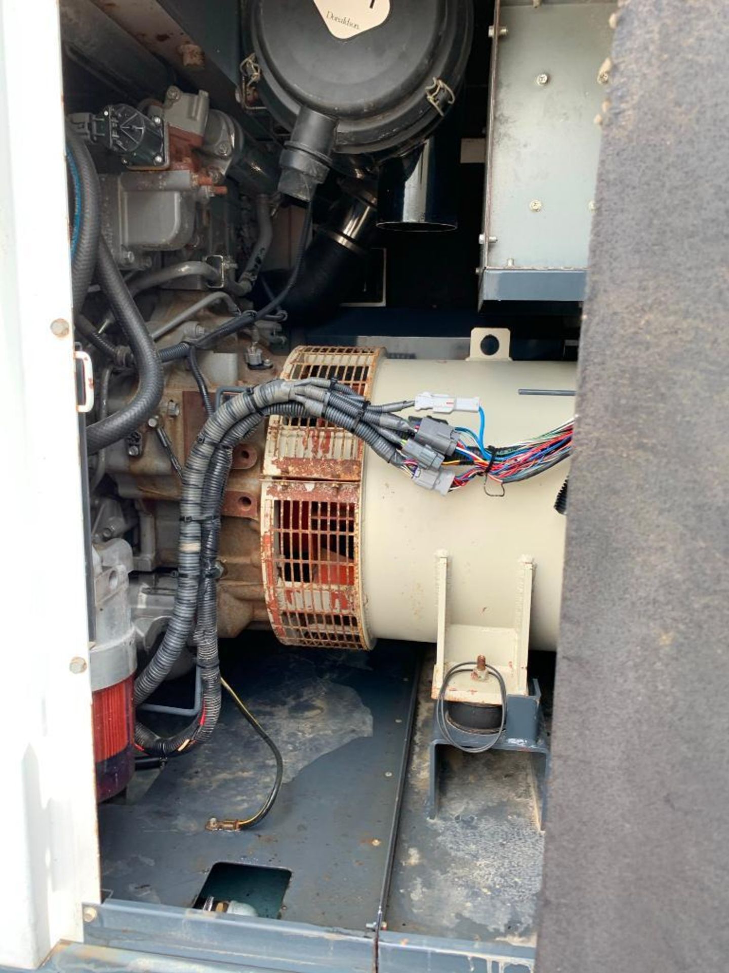 2013 MMD PG100DD 100 KVA TOWABLE GENERATOR, UNIT# NA-1538B10162, ISUZU DIESEL ENGINE, VIN# 5UABU1617 - Image 7 of 10