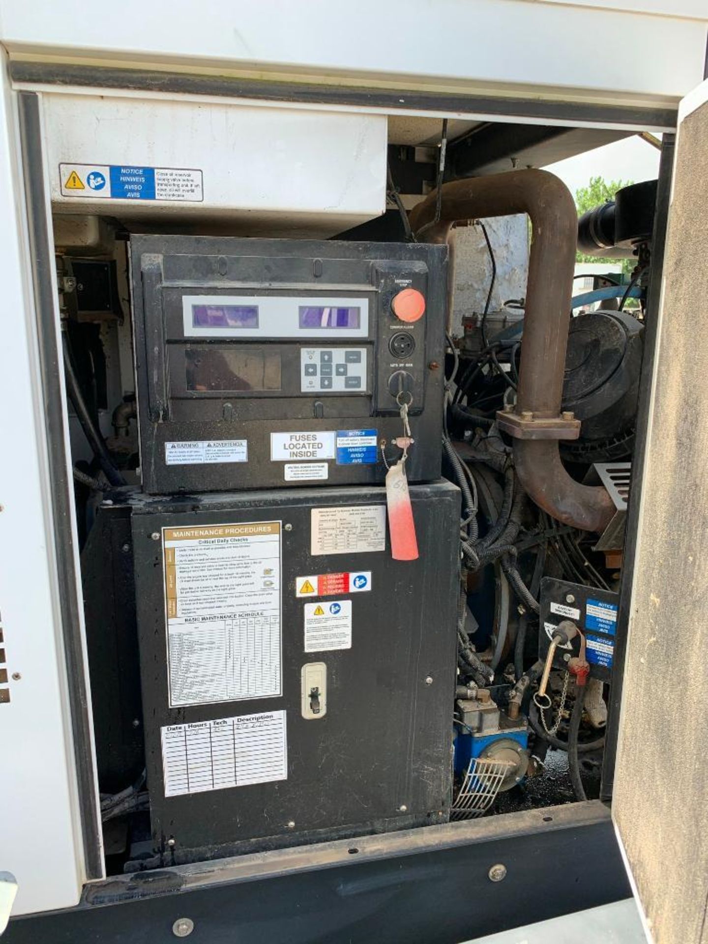 2016 GENERAC PG100NG/LPG 100 KVA TOWABLE GENERATOR, UNIT# NA-1201322, PSI ENGINE, VIN# 5AJGS1314GB20 - Image 9 of 11