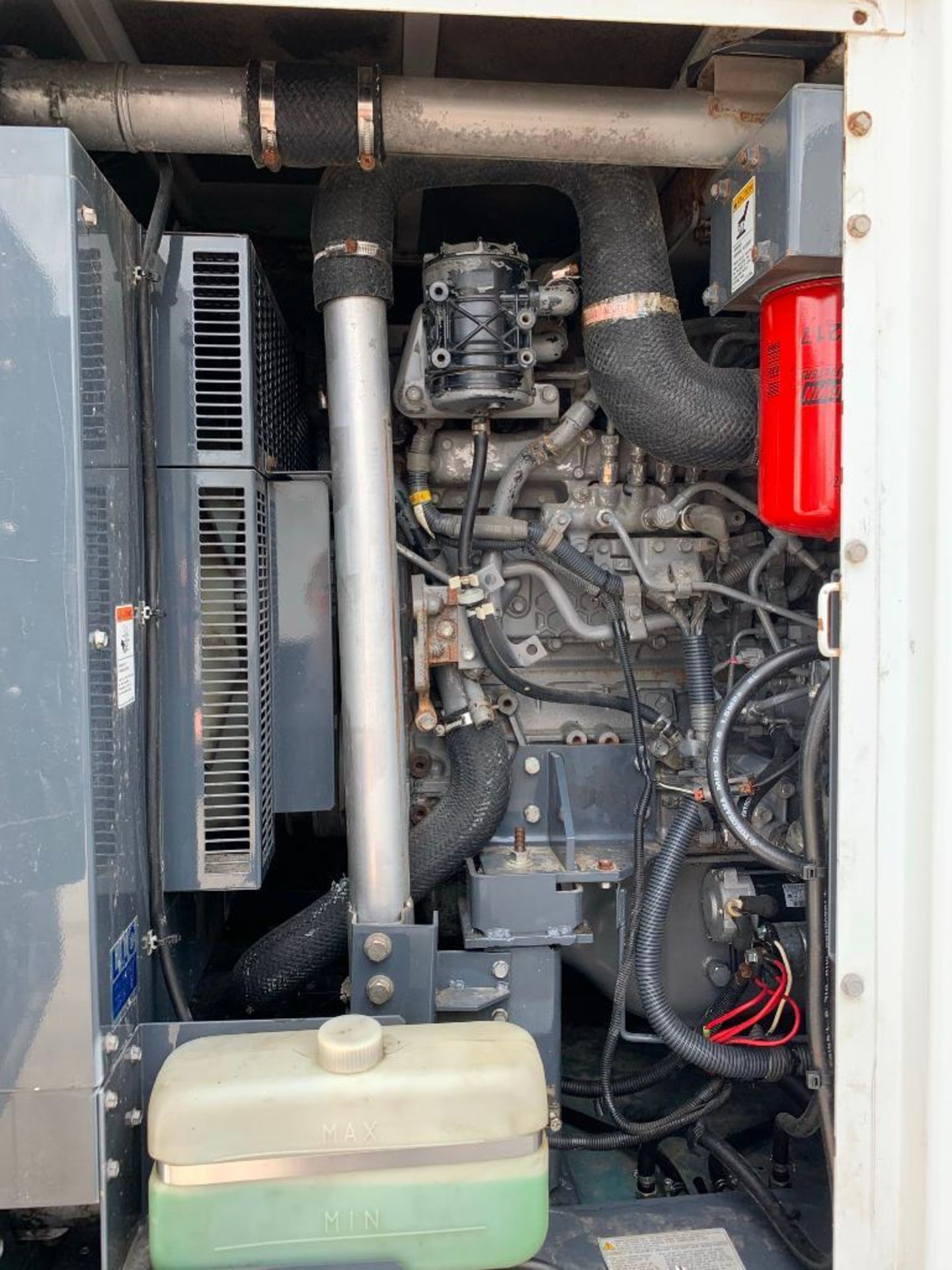 2013 MMD PG100DD 100 KVA TOWABLE GENERATOR, UNIT# NA-1538B10162, ISUZU DIESEL ENGINE, VIN# 5UABU1617 - Image 6 of 10