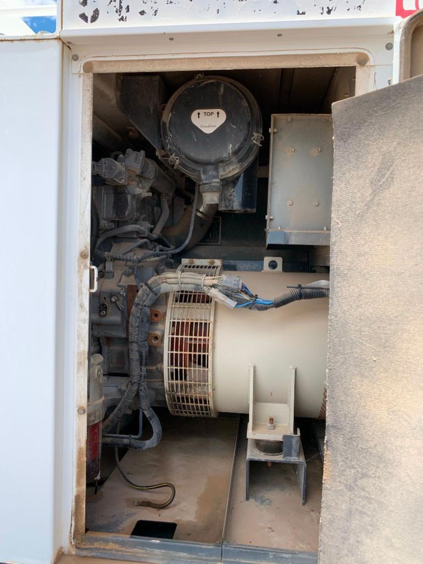 2013 MMD PG100DD 100 KVA TOWABLE GENERATOR, ISUZU DIESEL ENGINE, UNIT# NA-1538B10170, VIN# 5UABU1619 - Image 8 of 9