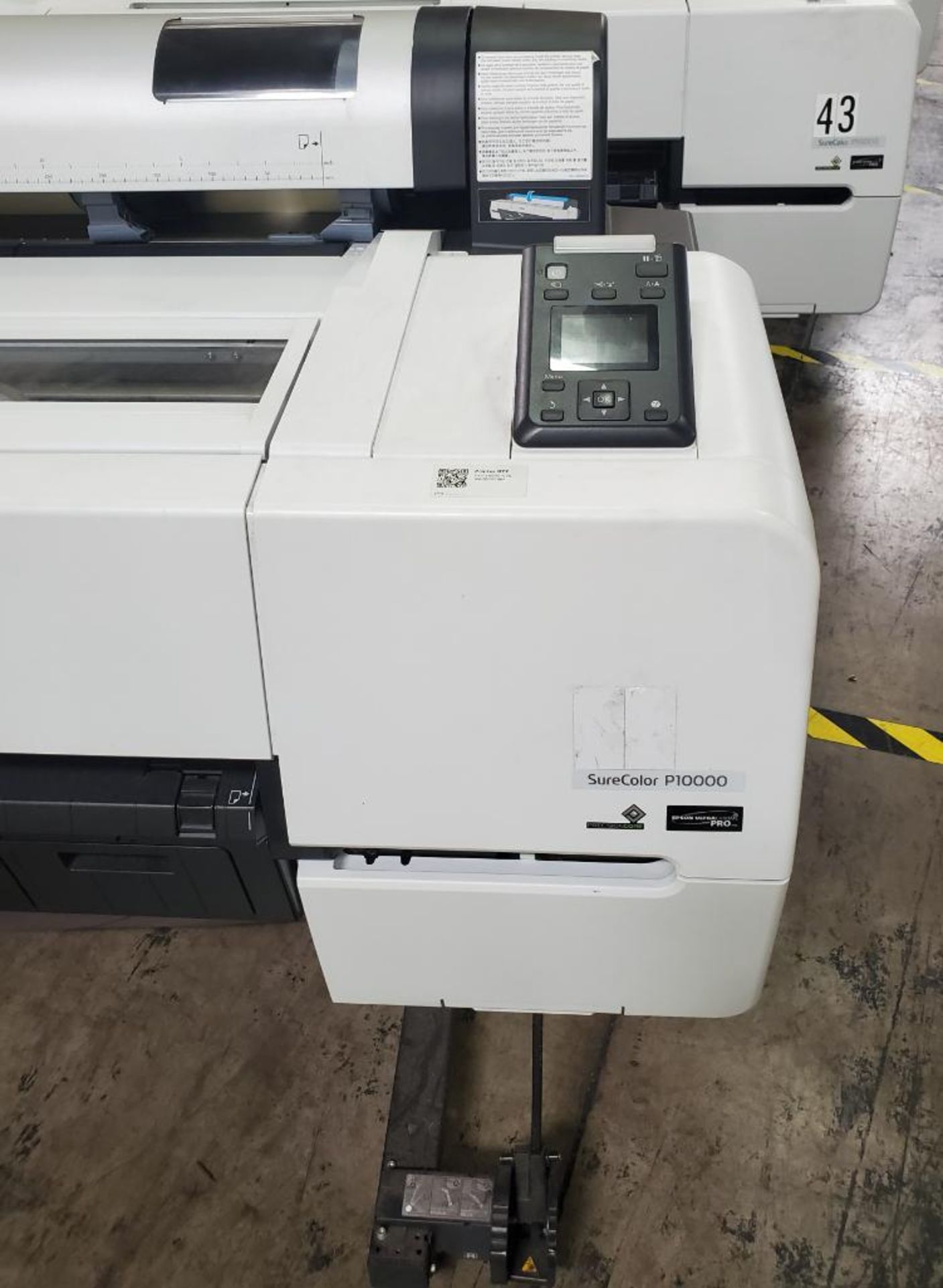 EPSON ULTRA CHROME SURECOLOR P10000 PRINTER; MODEL K261A, S/N WB7E000864 - Image 2 of 5