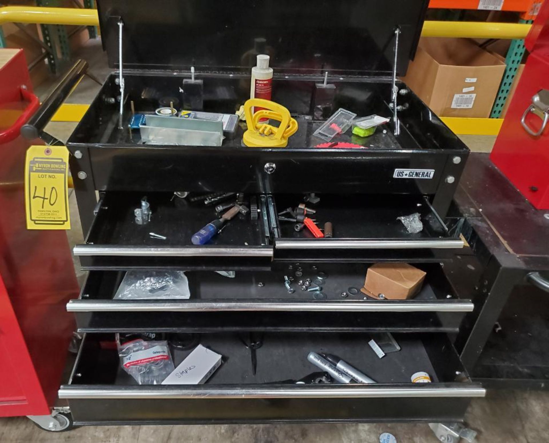 US GENERAL ROLLING TOOLBOX - Image 2 of 2