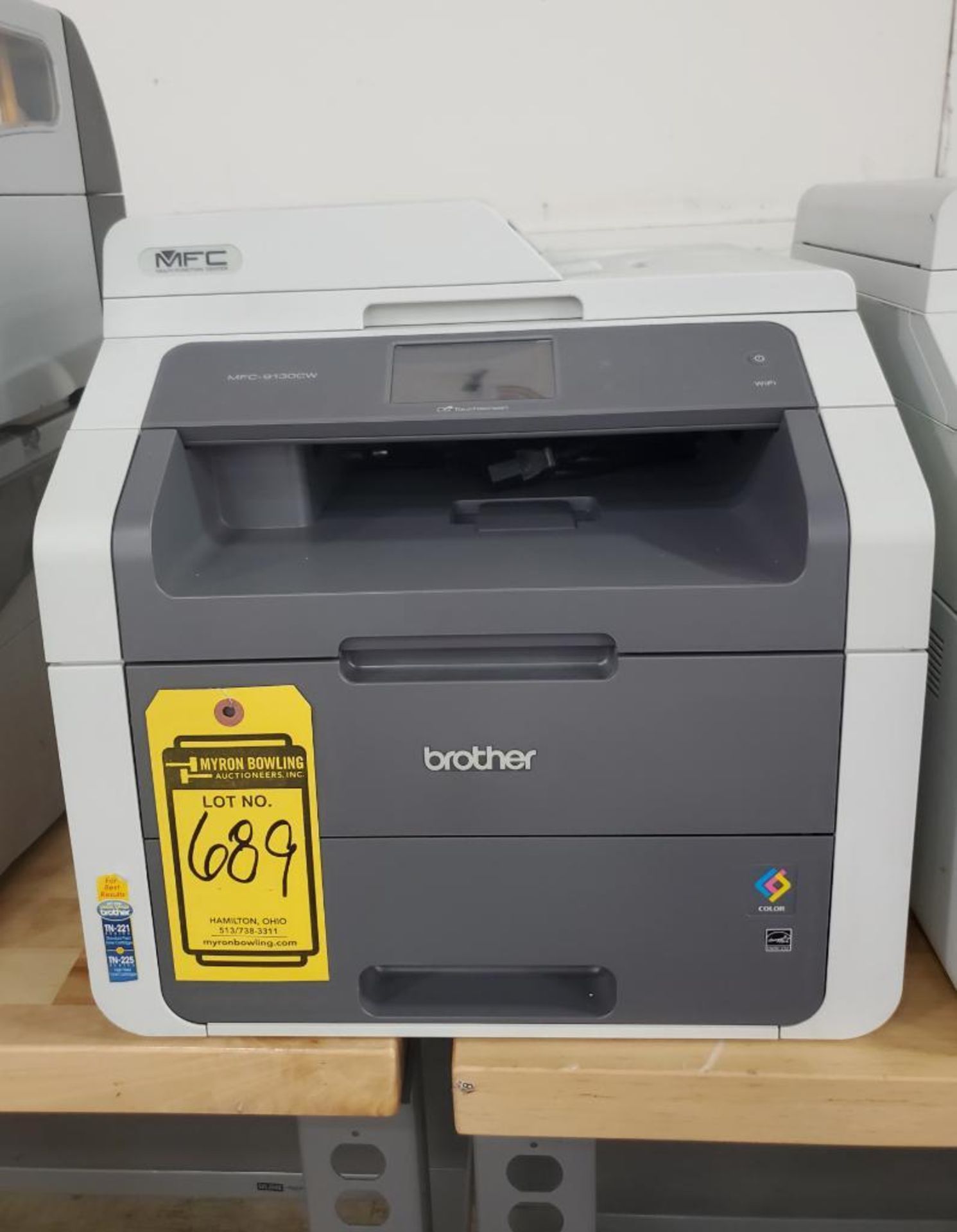 BROTHERS MULTI-FUNCTION CENTER PRINTER; MODEL MFC-9130CW