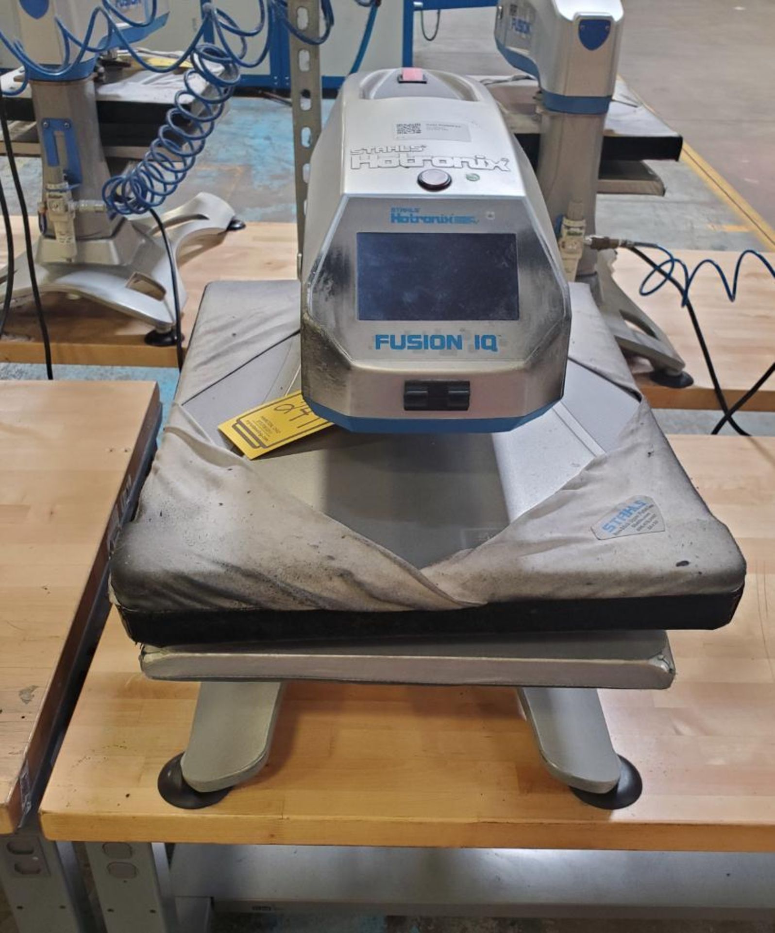 2019 STAHLS HOTRONIX FUSION IQ PNEUMATIC THERMAL HEAT PRESS; MODEL XRF-TT, S/N 201907166, NON-STICK - Image 2 of 4