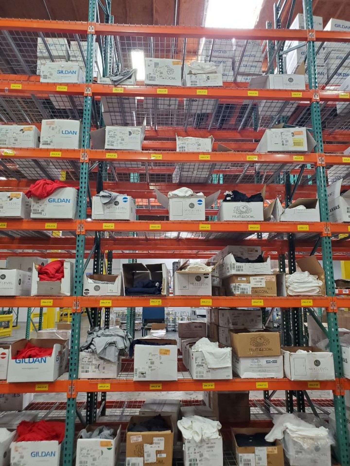 CONTENTS OF PALLET RACK (ONLY) - ASSORTED SIZES, COLORS, STYLES, AND BRANDS - BRANDS: DISTRICT, GENU - Image 2 of 9