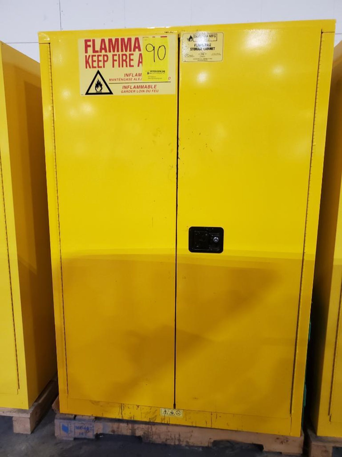 DURHAM 90-GALLON FLAMMABLE STORAGE CABINET