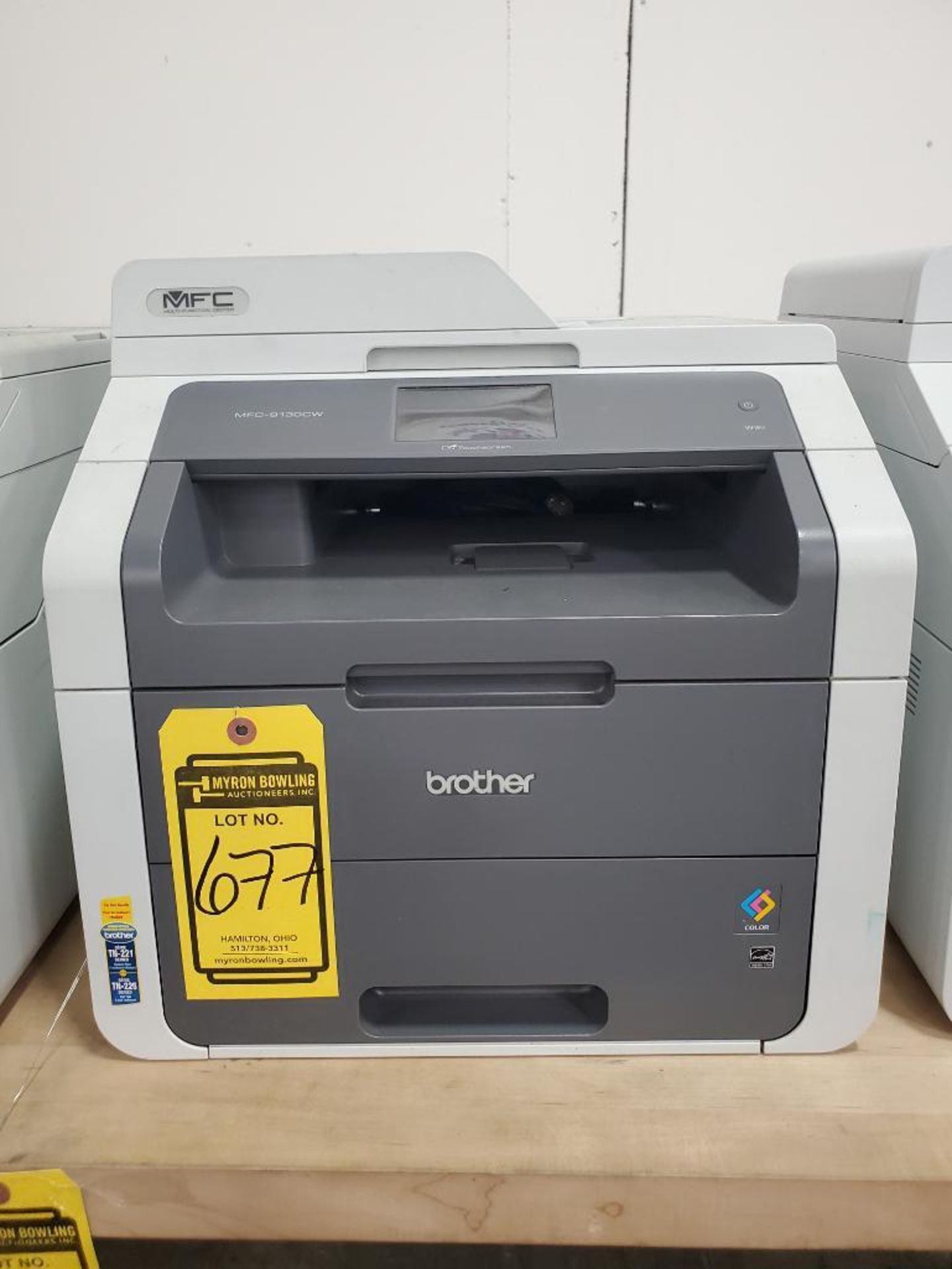 BROTHERS MULTI-FUNCTION CENTER PRINTER; MODEL MFC-9130CW