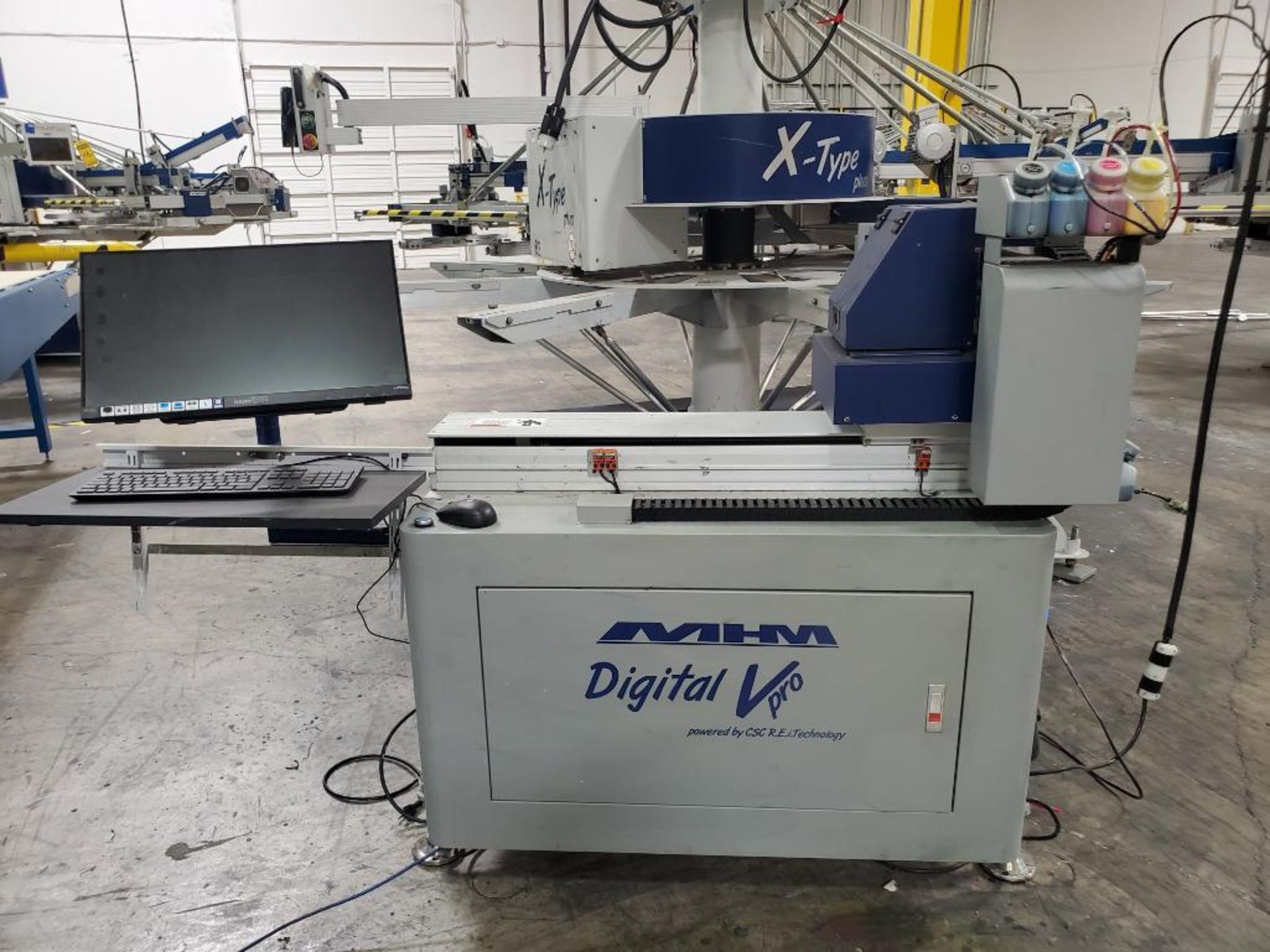 MHM X-TYPE PLUS AUTOMATIC 6-COLOR PRINT PRESS; TYPE SPXC08Z06, S/N 0266X+, 200-240 VOLTS, 50/60 HZ, - Image 8 of 8