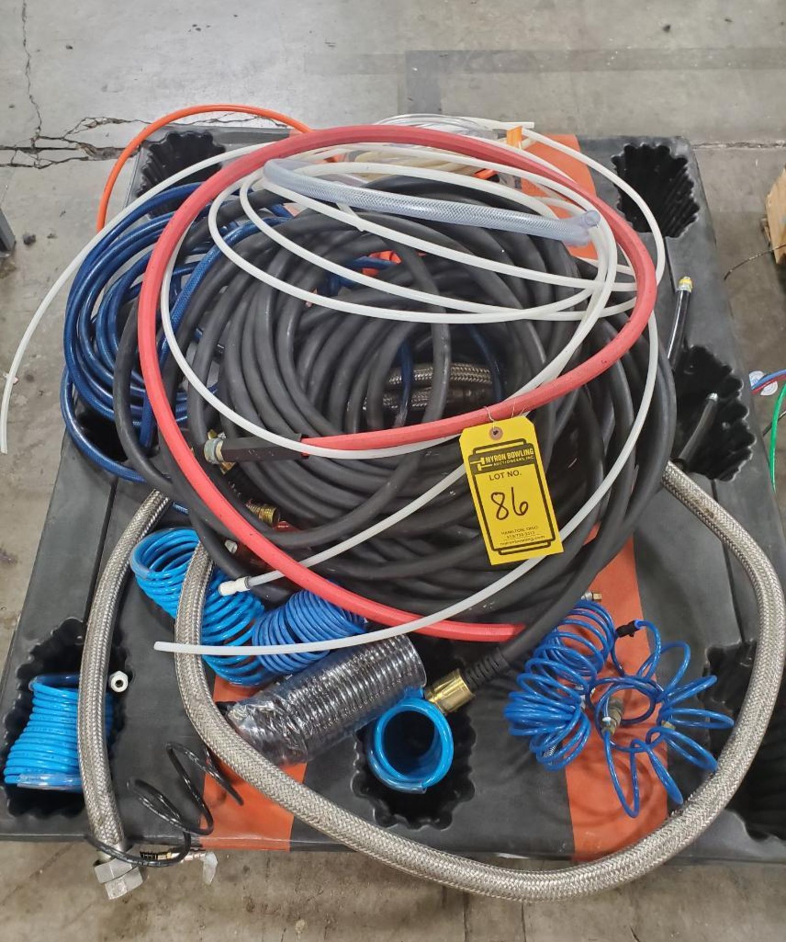 SKID OF AIR HOSES