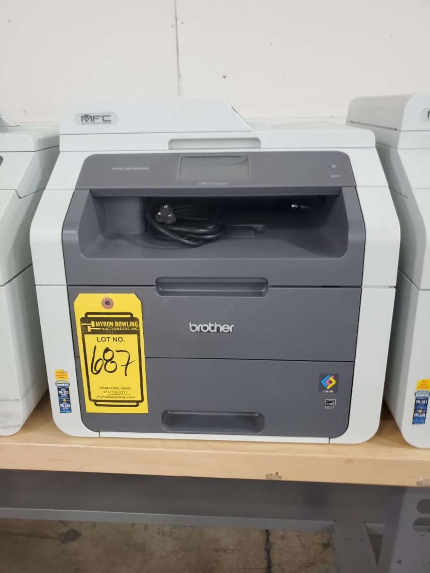 BROTHERS MULTI-FUNCTION CENTER PRINTER; MODEL MFC-9130CW