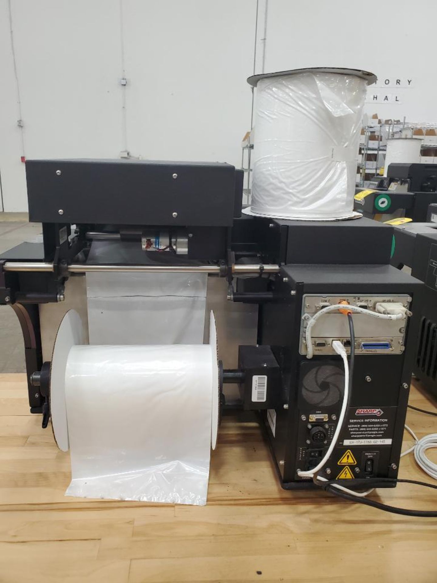 SHARP AUTO BAGGER PACKAGING SYSTEM; MODEL SX, S/N SX-17J-1153-02-145, DRO - Image 3 of 3