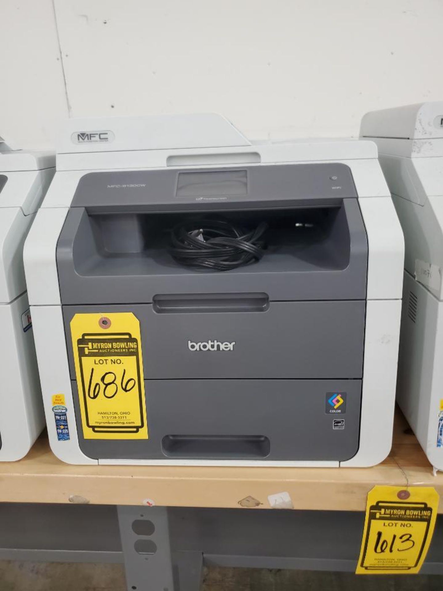 BROTHERS MULTI-FUNCTION CENTER PRINTER; MODEL MFC-9130CW