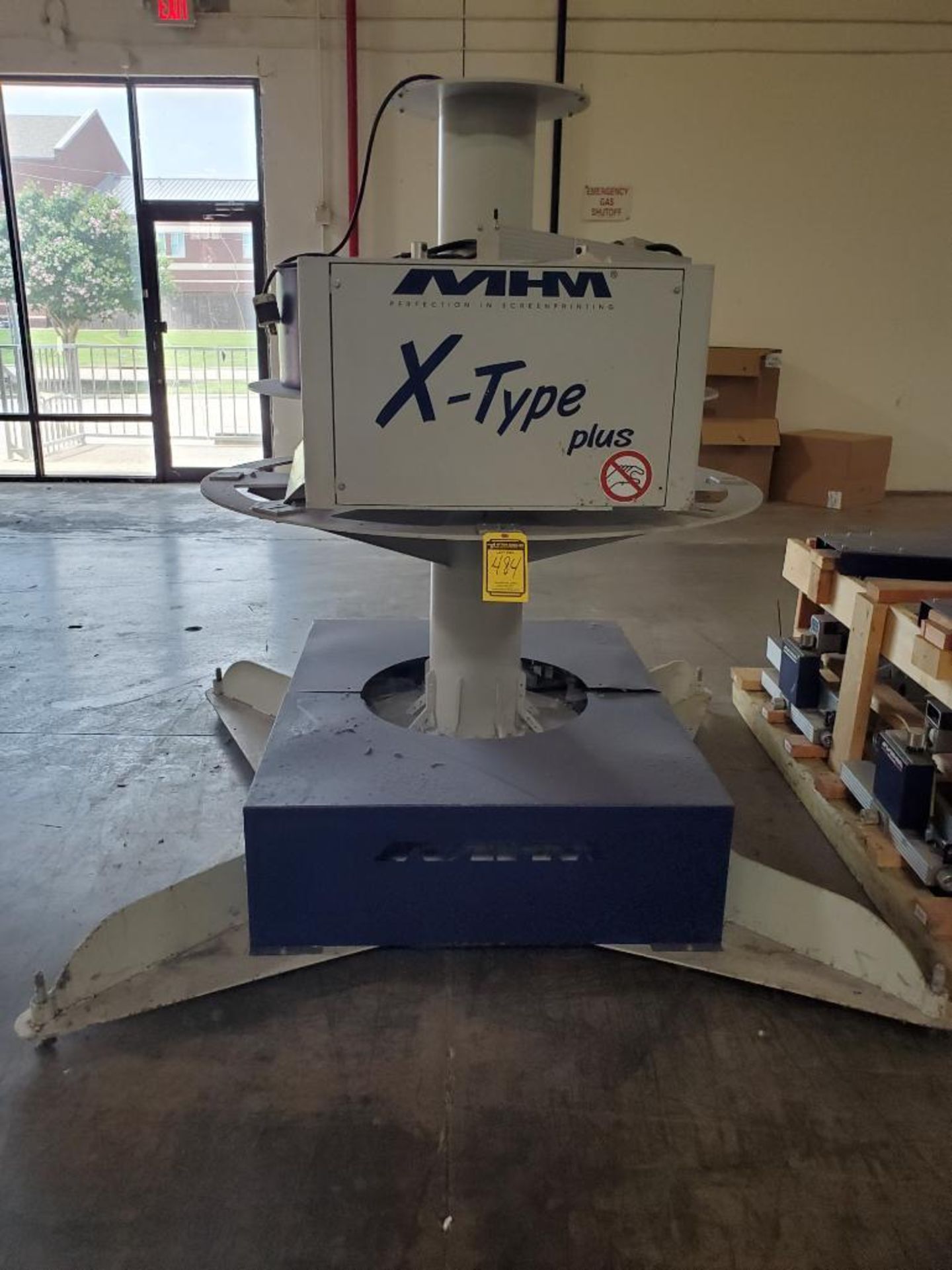 MHM X-TYPE PLUS AUTOMATIC 8-COLOR SCREEN PRINT PRESS; MODEL SPXC10Z08, S/N 0324X+, INDIVIDUAL STATIO - Image 6 of 12