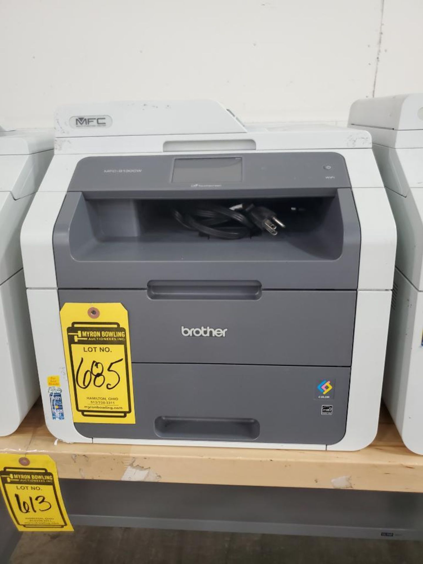 BROTHERS MULTI-FUNCTION CENTER PRINTER; MODEL MFC-9130CW