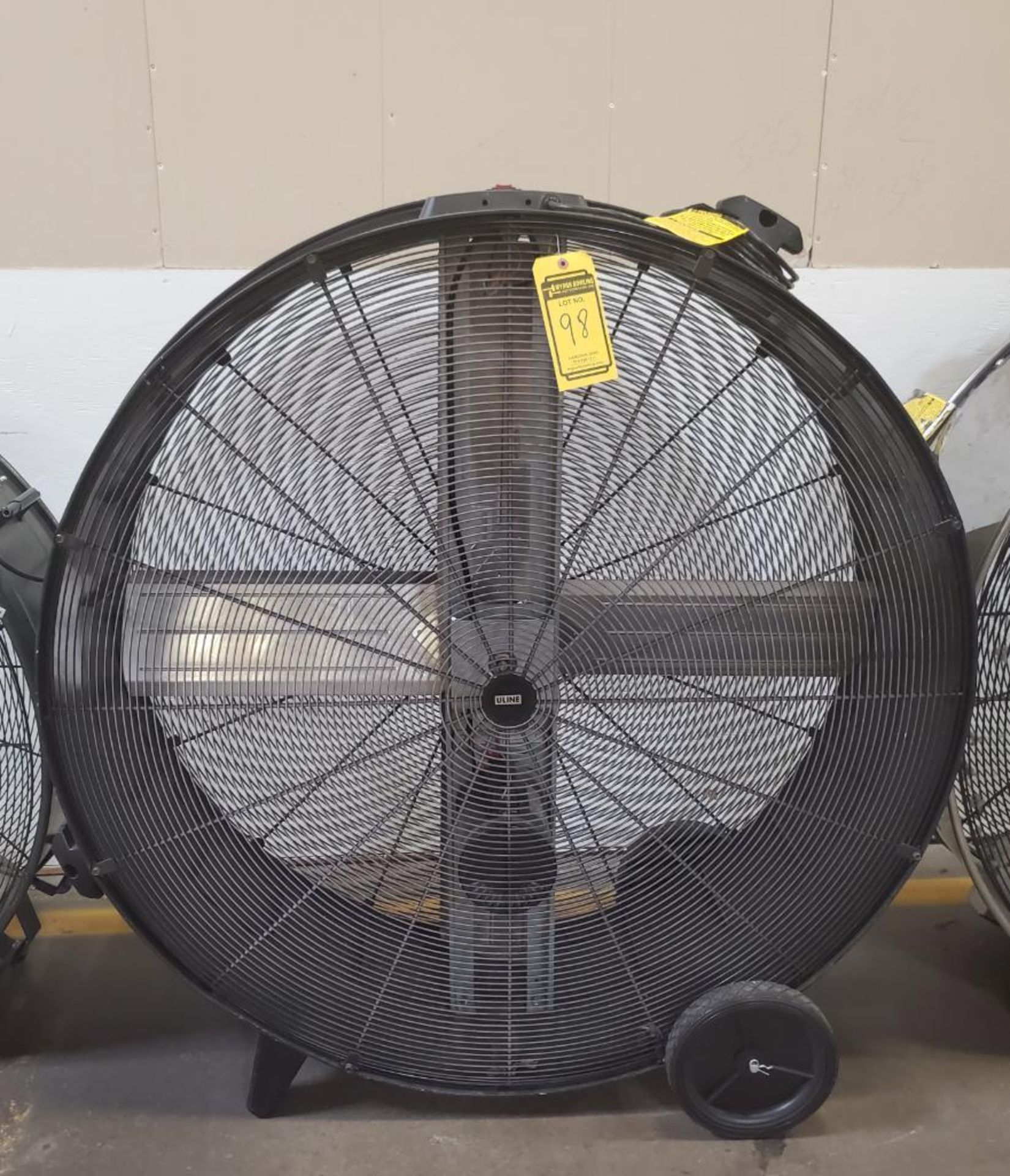 (3) DRUM FANS: (1) 48'' TPI INDUSTRIAL, (1) 50'' ULINE, (1) 48'' STRONGWAY - Image 2 of 3
