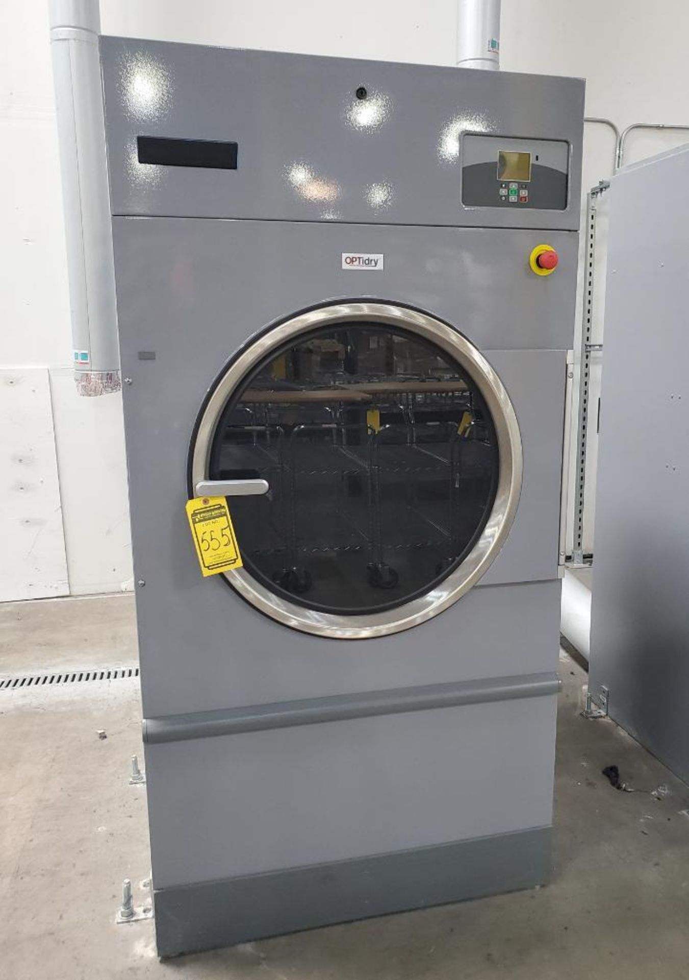 ALLIANCE UNIMAC OPTIDRY COMMERCIAL DRYER; MODEL UT075NDNORBA3S000, S/N 1808045753, FRONT LOAD, DRO,