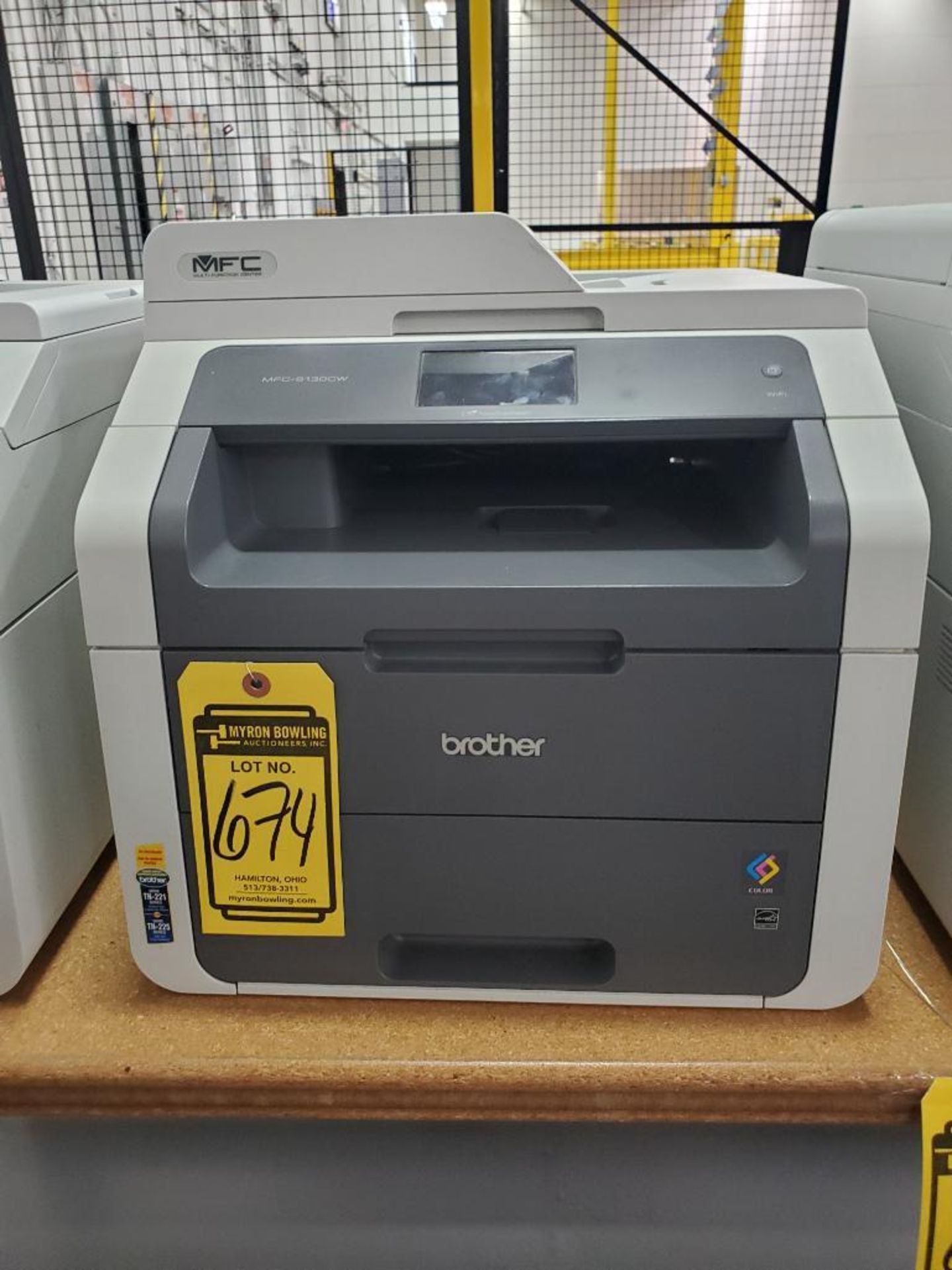 BROTHERS MULTI-FUNCTION CENTER PRINTER; MODEL MFC-9130CW