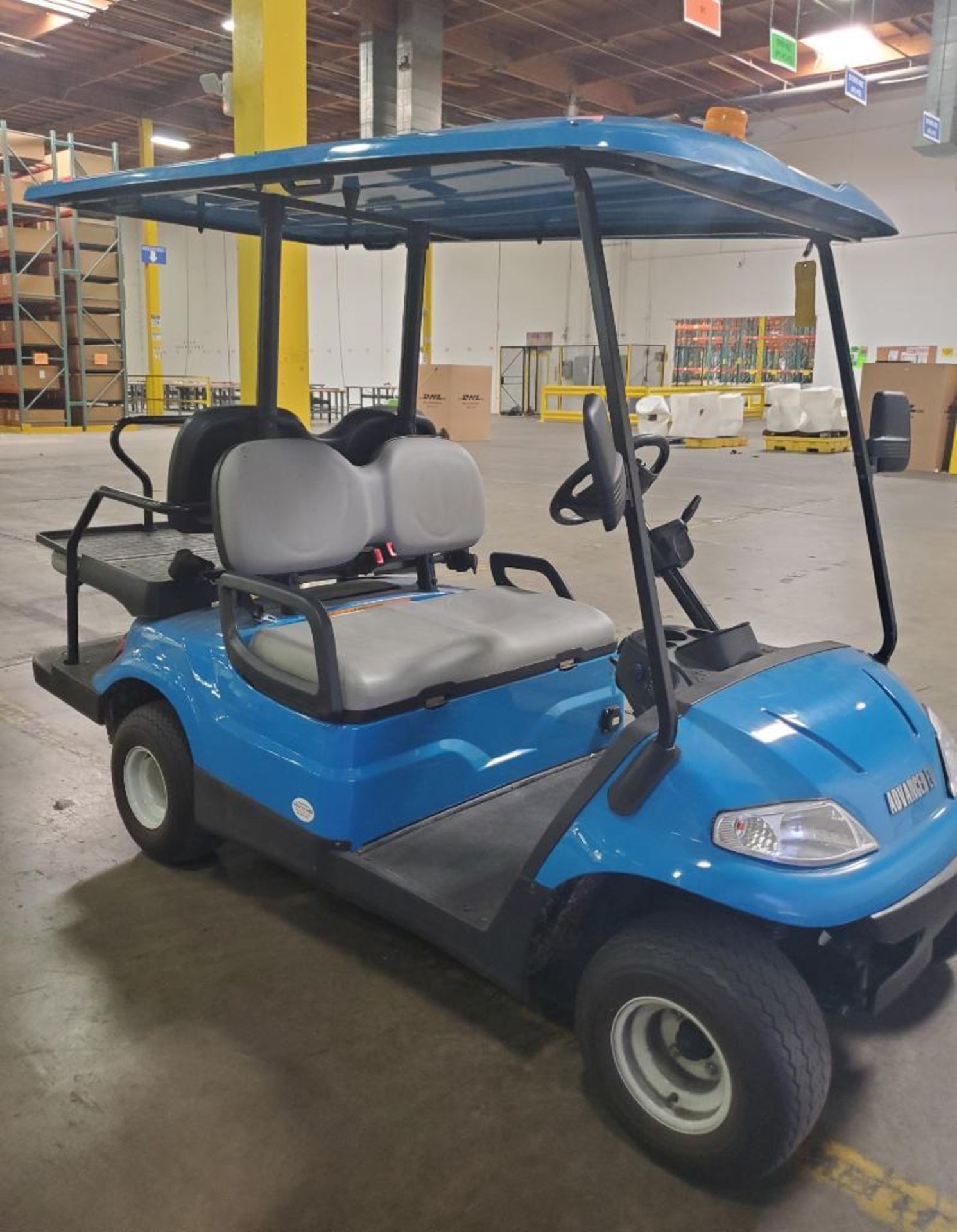 ADVANCED EV ELECTRIC GOLF CART; MODEL LT-A627, 2+2, S/N LTA0025369, RATED SPEED 25-MPH, REAR BENCH S - Image 2 of 8
