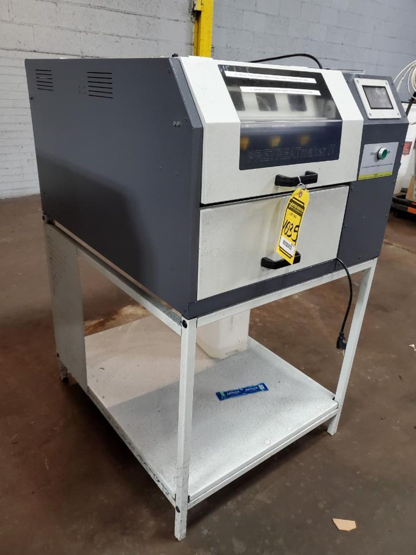 2019 SCHULZE PRETREATMAKER, MODEL PRETREATMAKER IV, S/N 894796, AUTOMATICAL PRETREATMENT FACILITY FO - Image 3 of 6