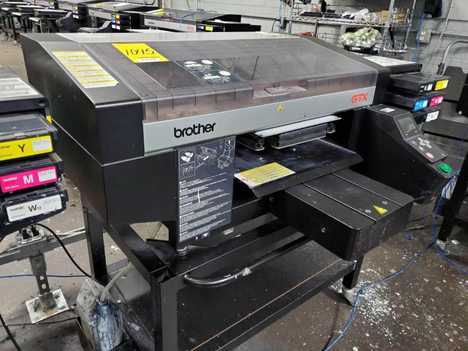 BROTHER GTX-422 GARMENT PRINTER, S/N G9931721, 14-1/2'' X 16-1/2'' TABLE, 85,368 TOTAL PRINT IMPRESS - Image 4 of 7