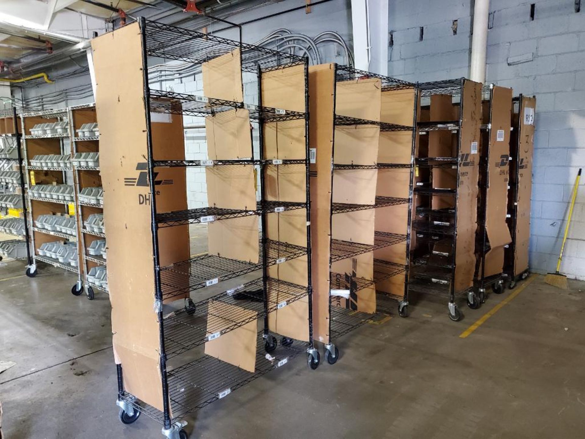 (5) METRO ROLLING SHELVING