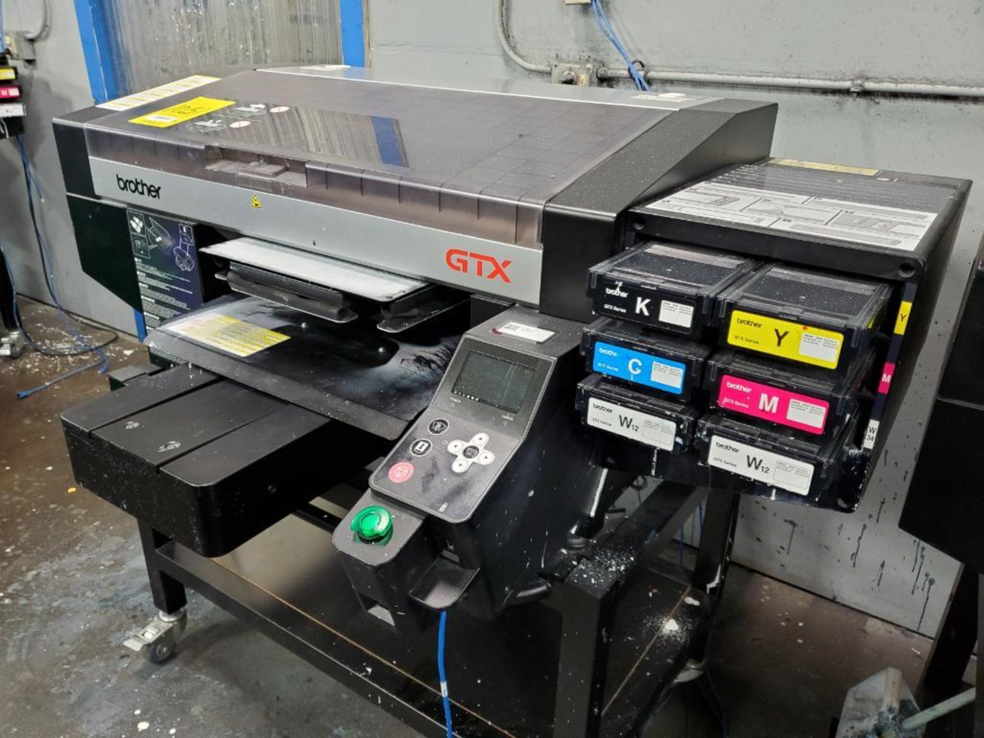 BROTHER GTX-422 GARMENT PRINTER, S/N G9931661, 14-1/2'' X 16-1/2'' TABLE, 66,770 TOTAL PRINT IMPRESS - Image 2 of 8