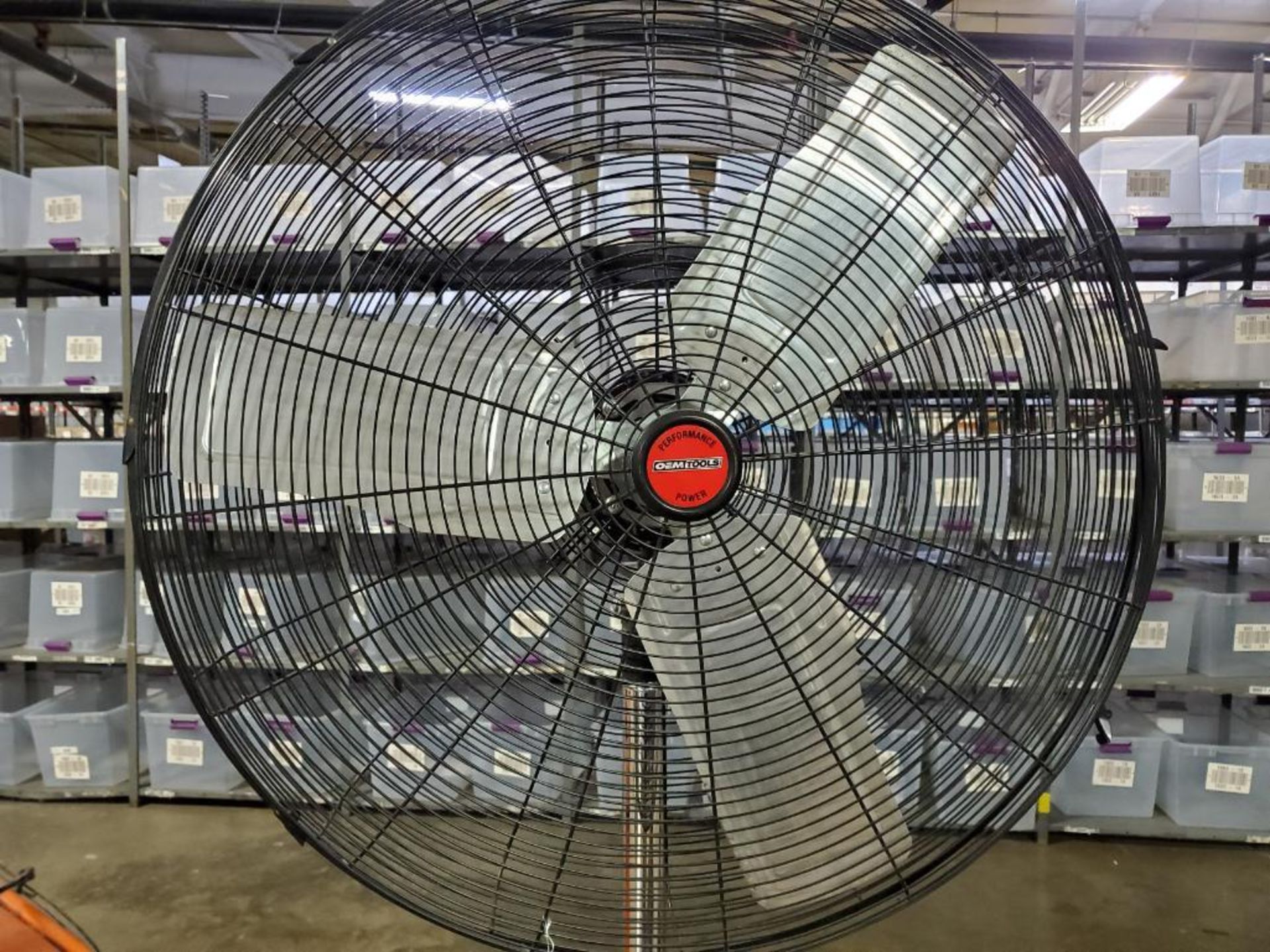 (4) OEM TOOLS 120 V. 30'' OSCILLATING PEDESTAL FANS - Image 3 of 5