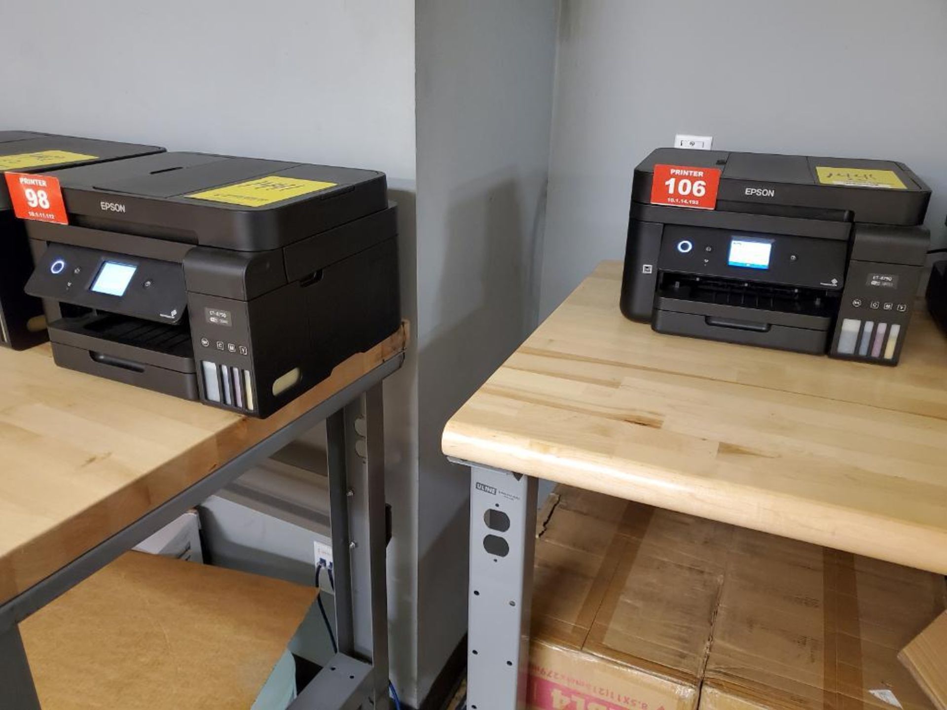 (2) EPSON ET-4750 PRECISION CORE PRINTERS