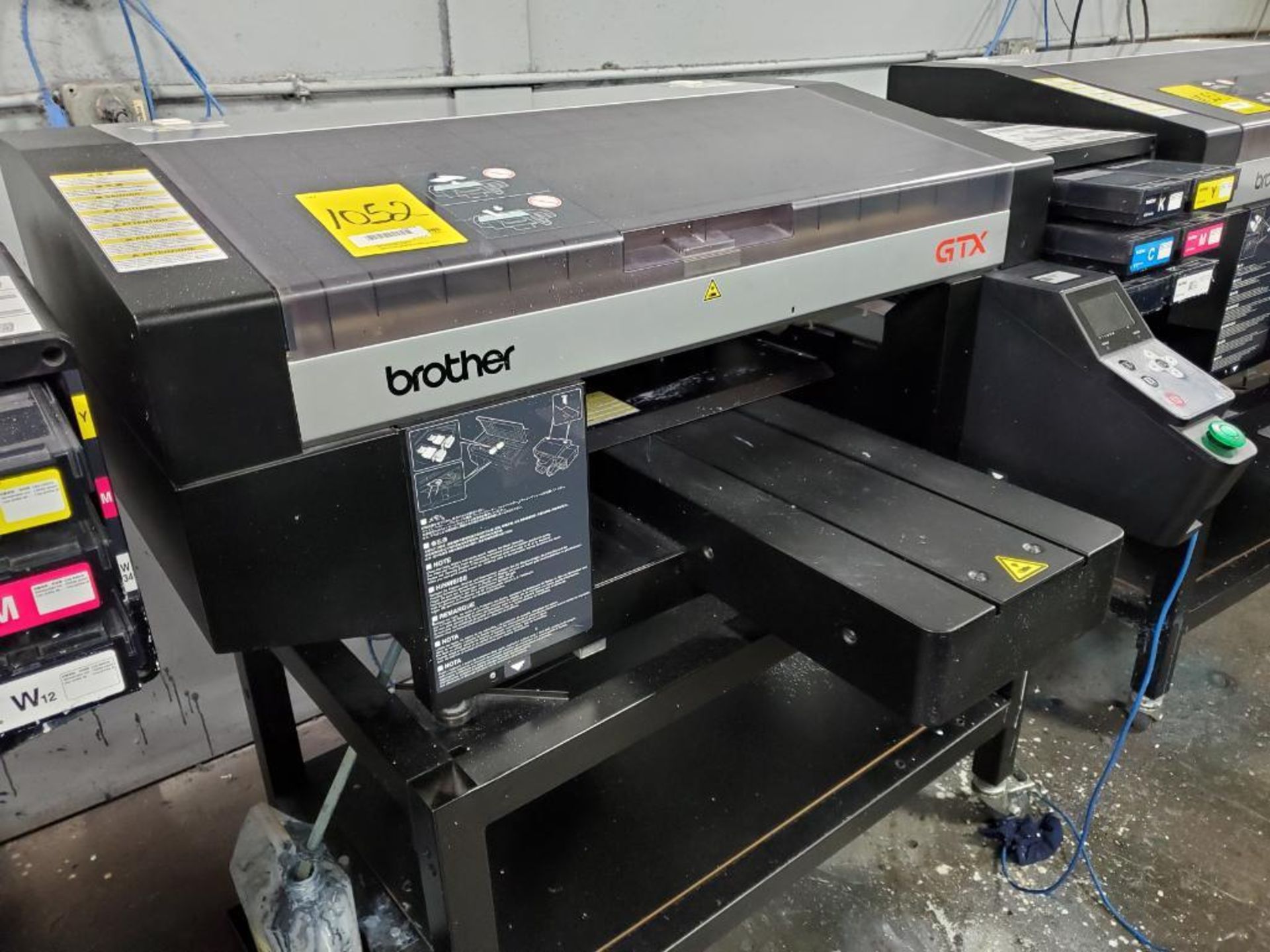 BROTHER GTX-422 GARMENT PRINTER, S/N E993136, 14-1/2" X 16-1/2" TABLE, 80,034 TOTAL PRINT IMPRESSION - Image 3 of 8