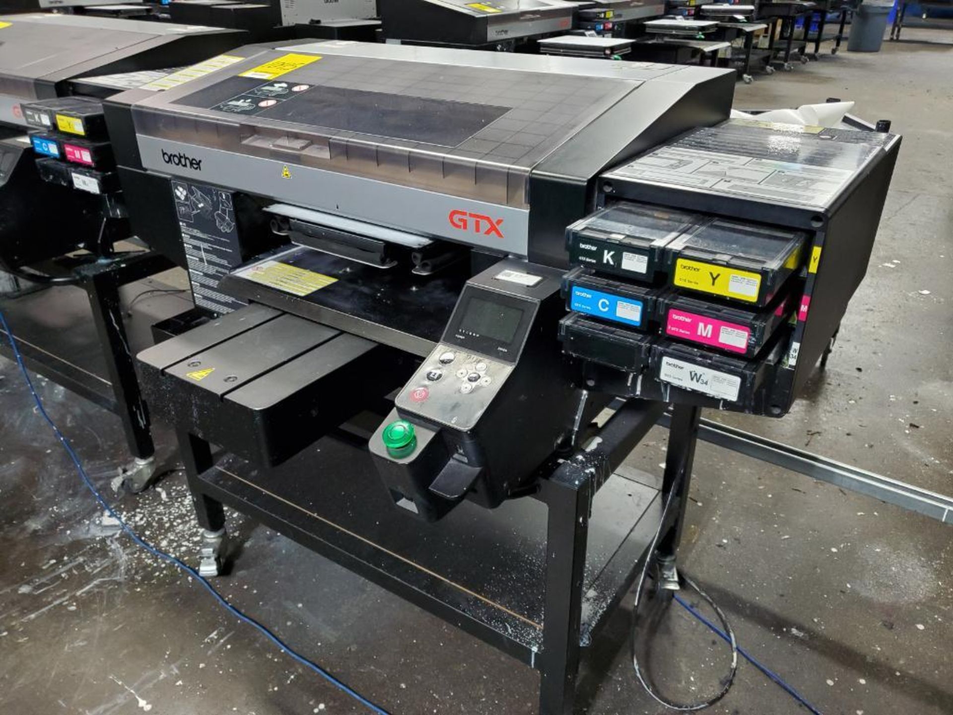 BROTHER GTX-422 GARMENT PRINTER, S/N G9931721, 14-1/2'' X 16-1/2'' TABLE, 85,368 TOTAL PRINT IMPRESS - Image 2 of 7