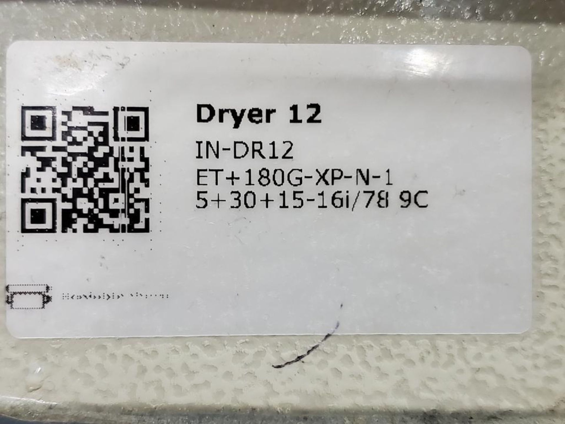 ADELCO ECOTEX PASS THROUGH CURING DRYER, MODEL ETT180G-XP-3, S/N ETT180G-XP-N-15T30T15-161/789C, 71' - Image 10 of 14