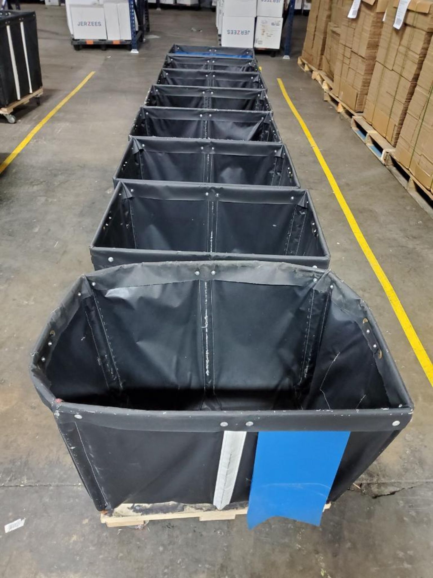 (8) ULINE SOFT SIDE MAIL CARTS, 20''W X 30''L X 22''D, 6-BUSHEL - Image 2 of 4