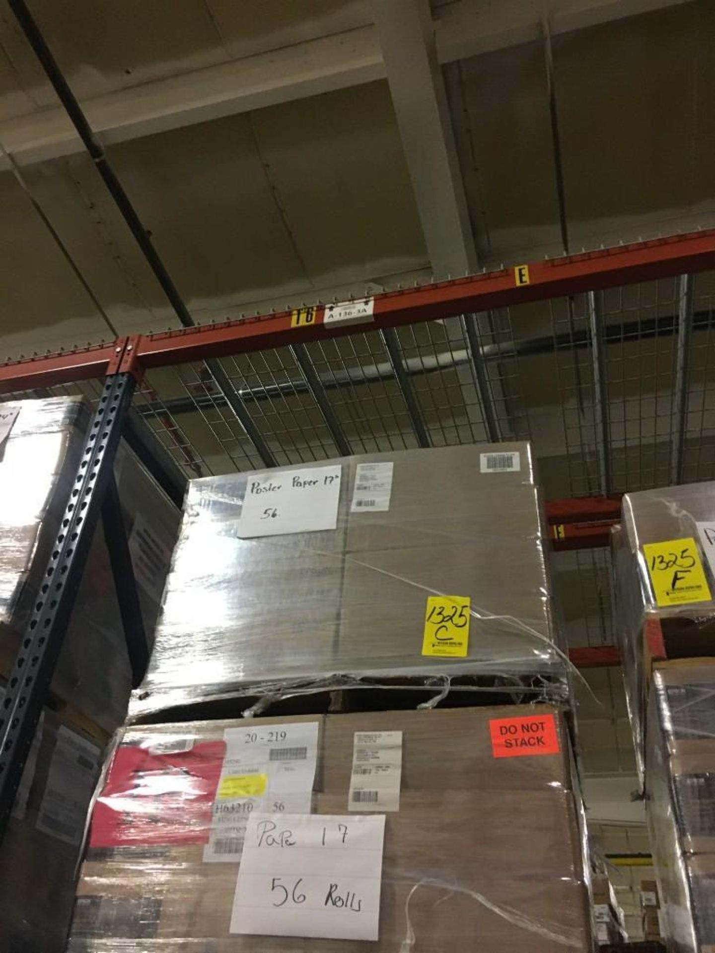 (56) BOXES OF EPSON 17 IN X 200 FT, (1) ROLL, POSTER PAPER, PRODUCTION (175)