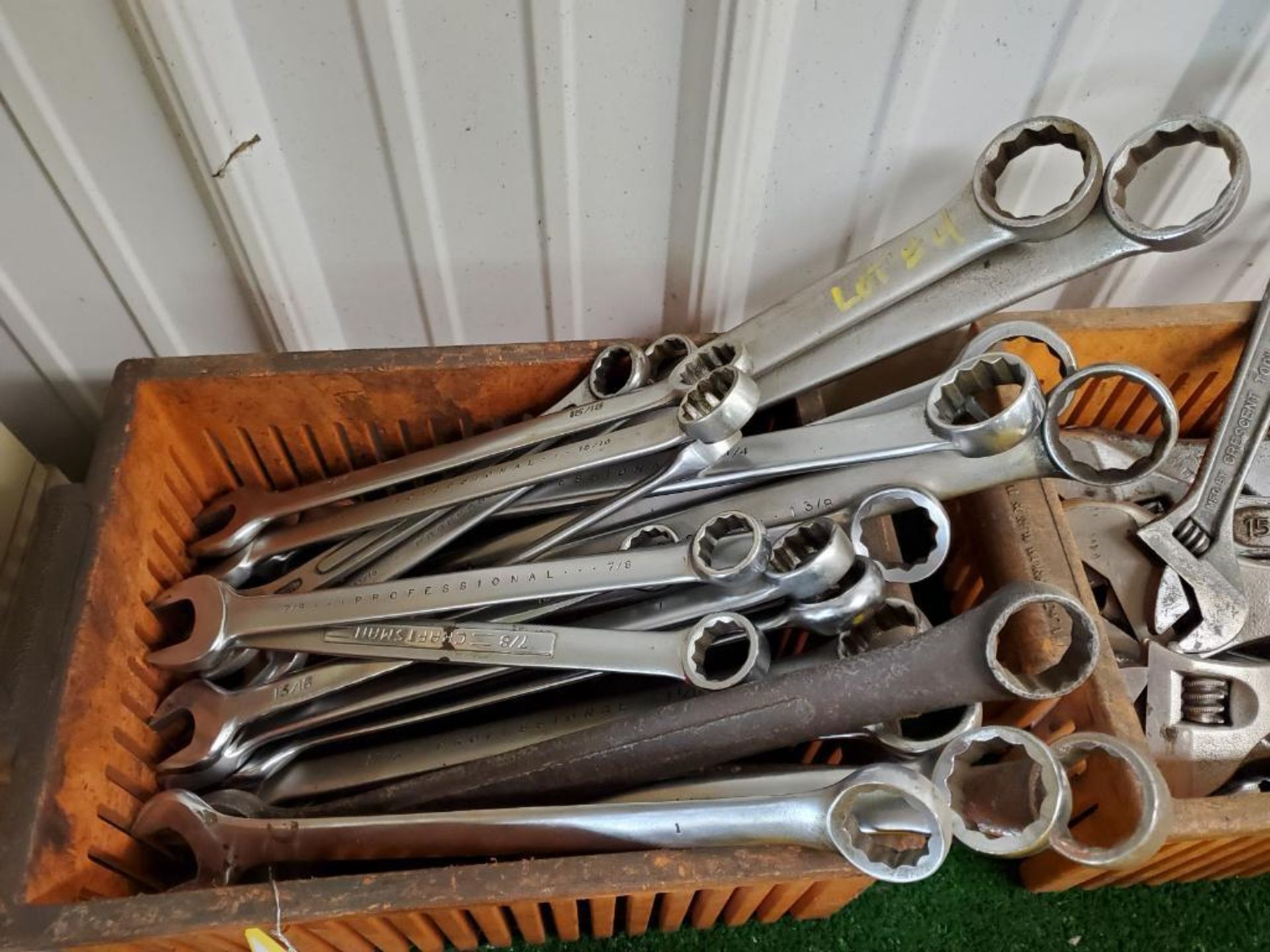 LOT OF OPEN-END WRENCHES