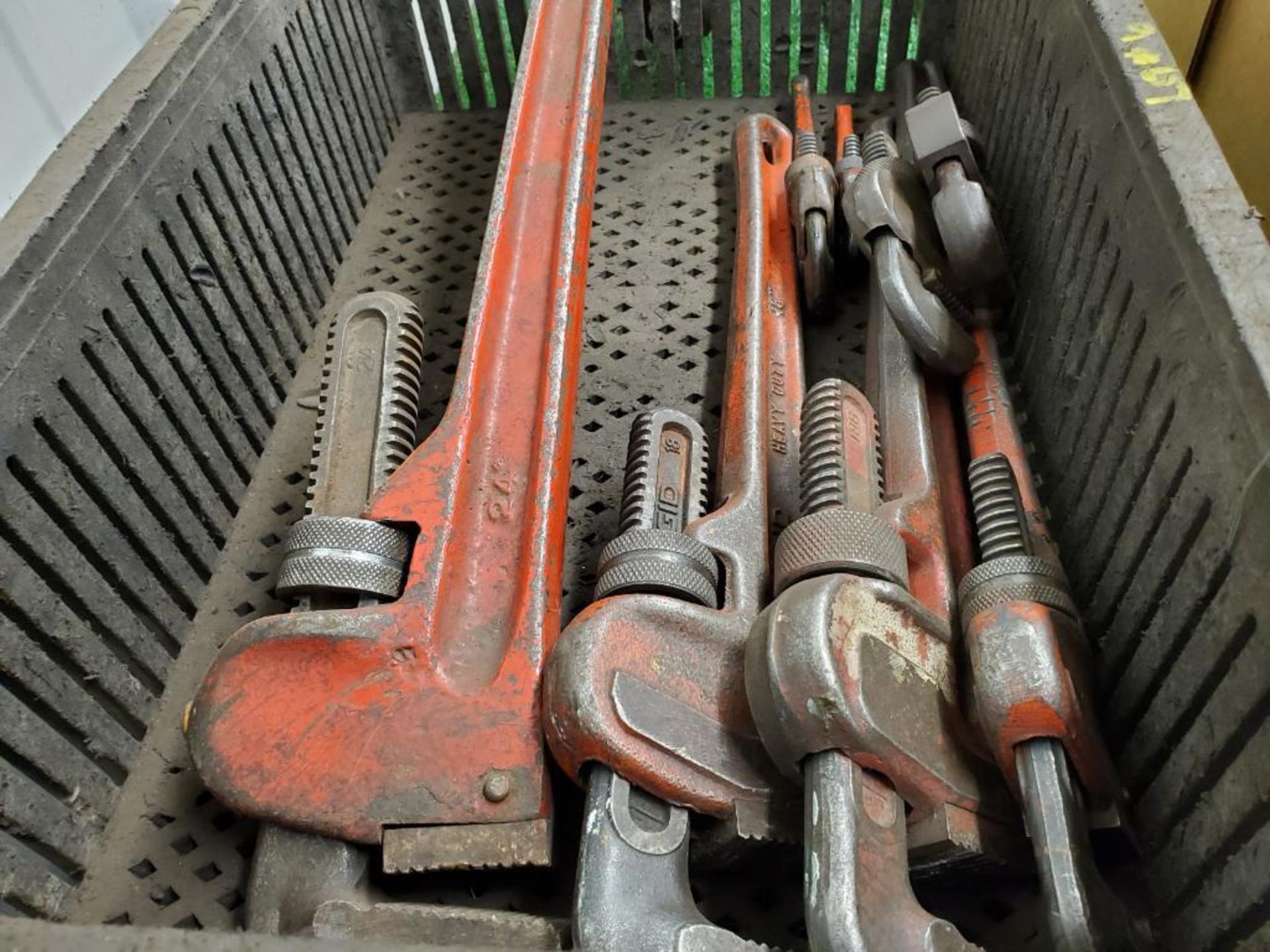 LOT OF PIPE WRENCHES - Image 2 of 2