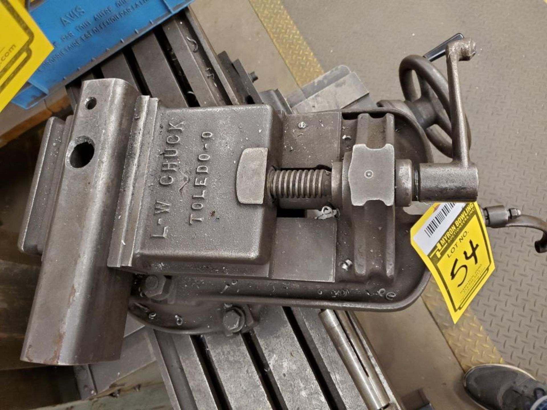 TOLEDO 6-1/2" ROTARY MACHINE VISE - Image 5 of 7