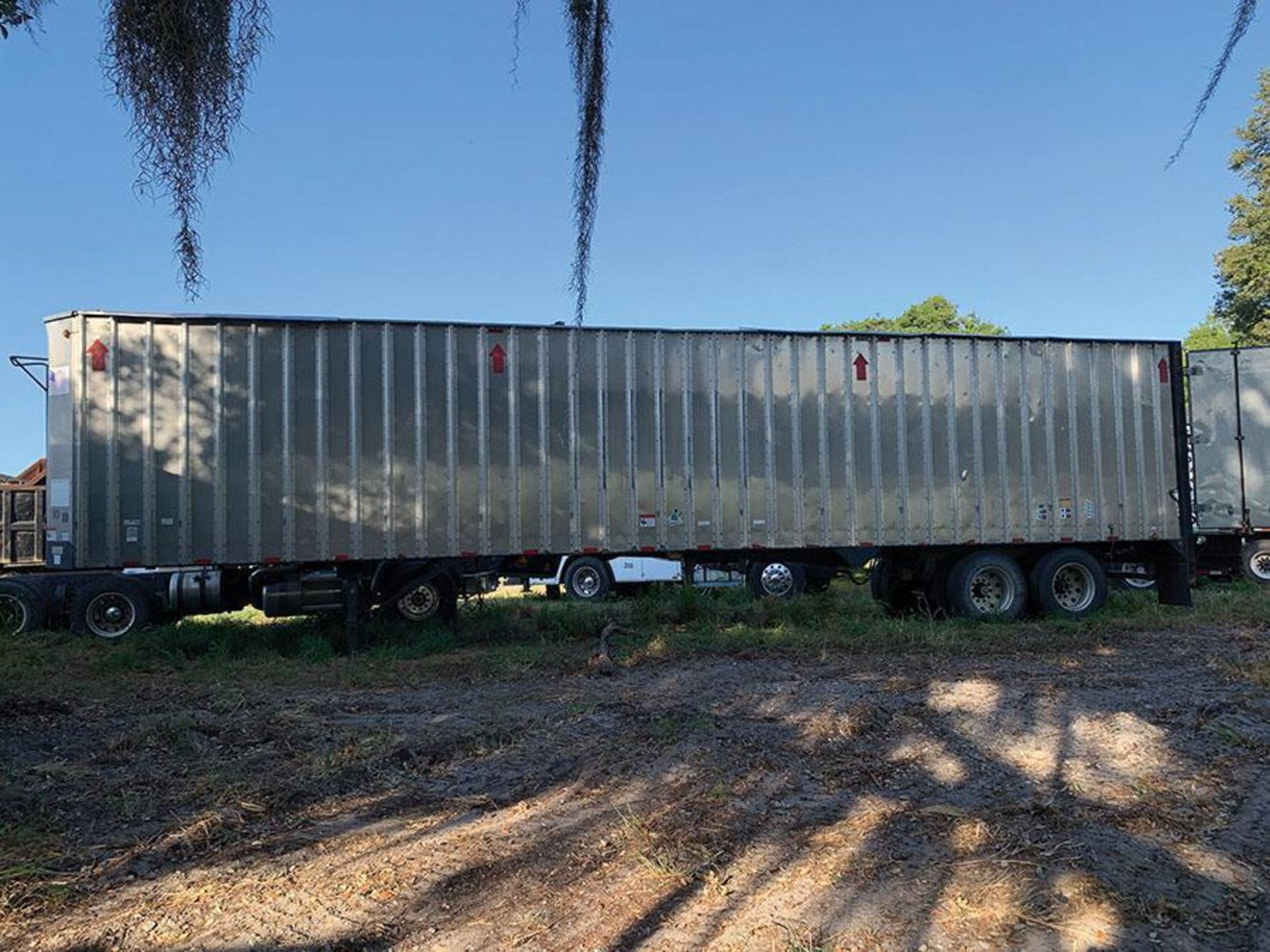 2015 PEERLESS TYPE 48-CTSSF 48' T/A WALKING FLOOR TRAILER, GVWR 65,000 LB., 22,500 LB. AXLES, RIM SI - Image 9 of 14