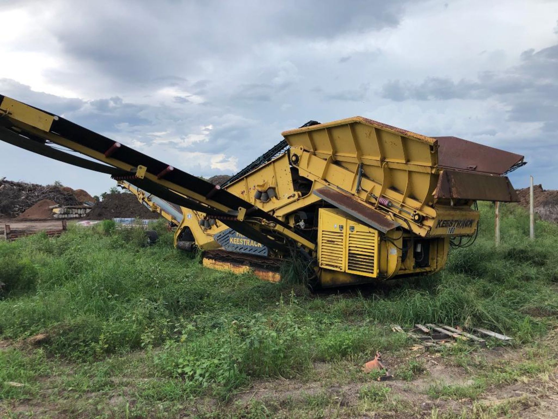 2007 KEESTRACK FRONTIER SCREENER, S/N 591, FEED HOPPER - CONTENT 8 CUBIC METERS, FILLING HEIGHT 3,80 - Image 18 of 19