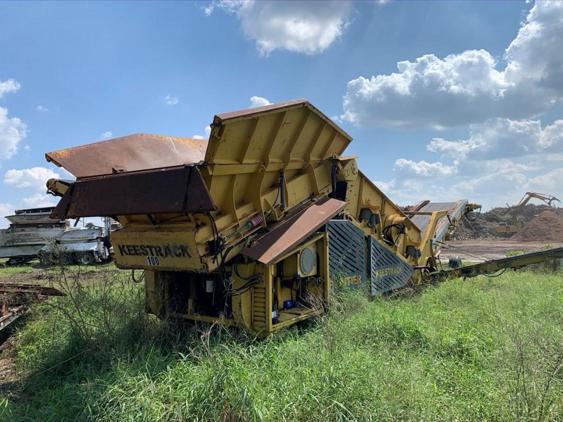 2007 KEESTRACK FRONTIER SCREENER, S/N 591, FEED HOPPER - CONTENT 8 CUBIC METERS, FILLING HEIGHT 3,80 - Image 8 of 19