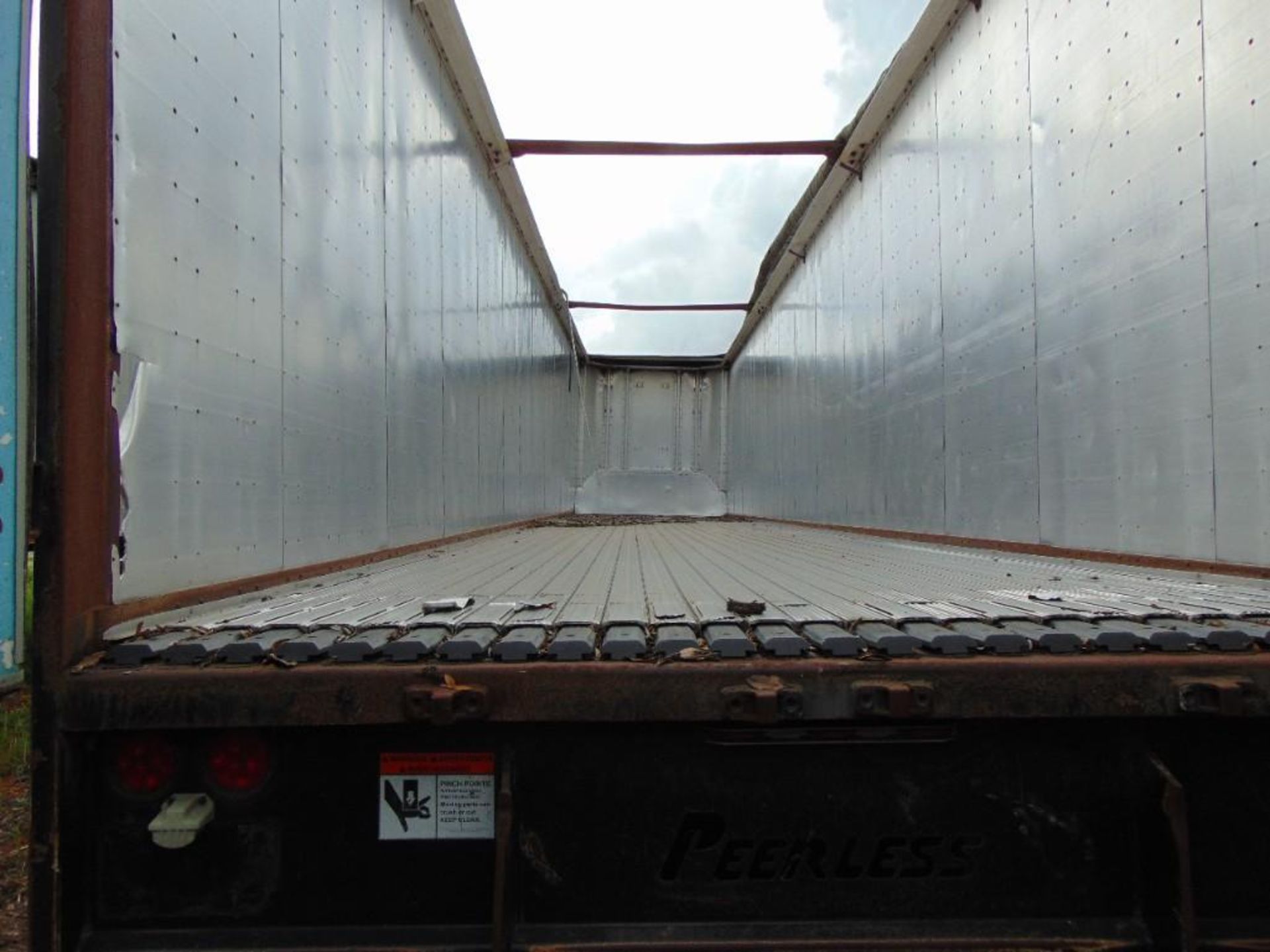 2015 PEERLESS TYPE 48-CTSSF 48' T/A WALKING FLOOR TRAILER, GVWR 65,000 LB., 22,500 LB. AXLES, RIM SI - Image 14 of 14