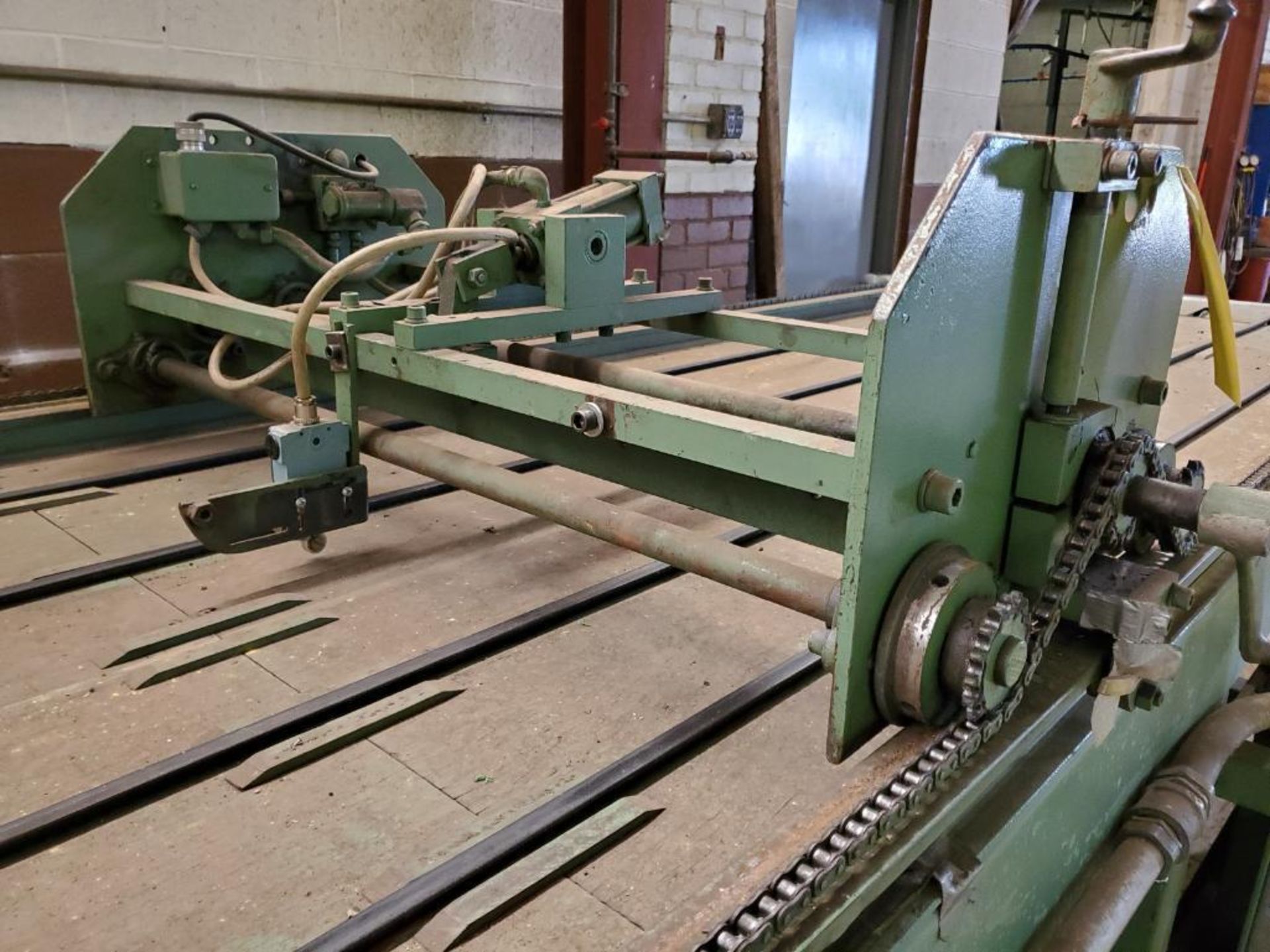 DOOR CUT-TO-LENGTH LINE: CLINTON ROLL MACHINE, MODEL 11ROLL H.D.STRX36, S/N J1168-873, 038 GAGE - - Image 13 of 18